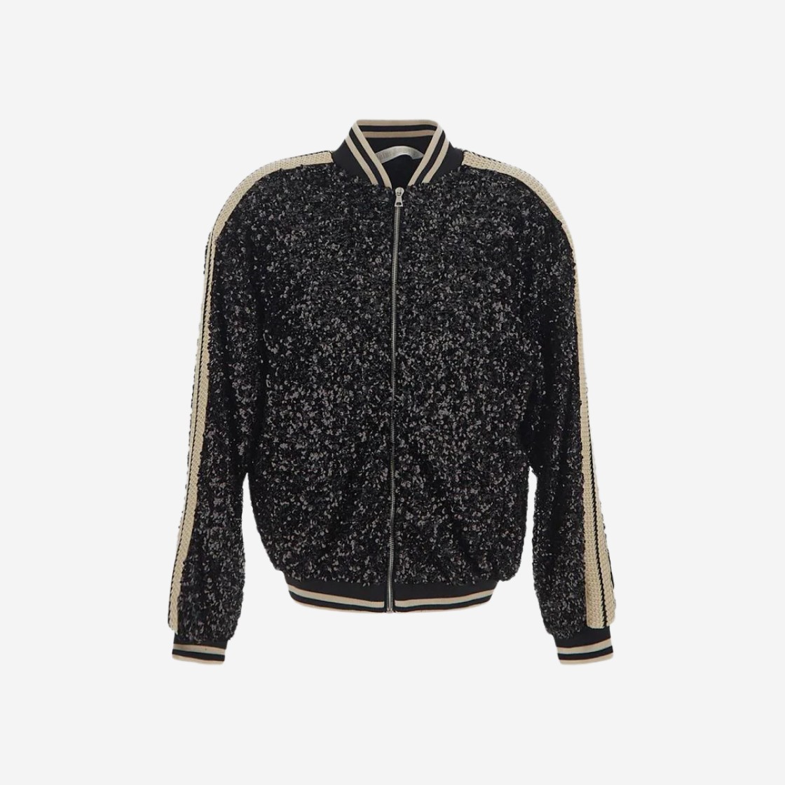 Palm Angels Soiree Sequins Bomber Black Off White 상세 이미지 2