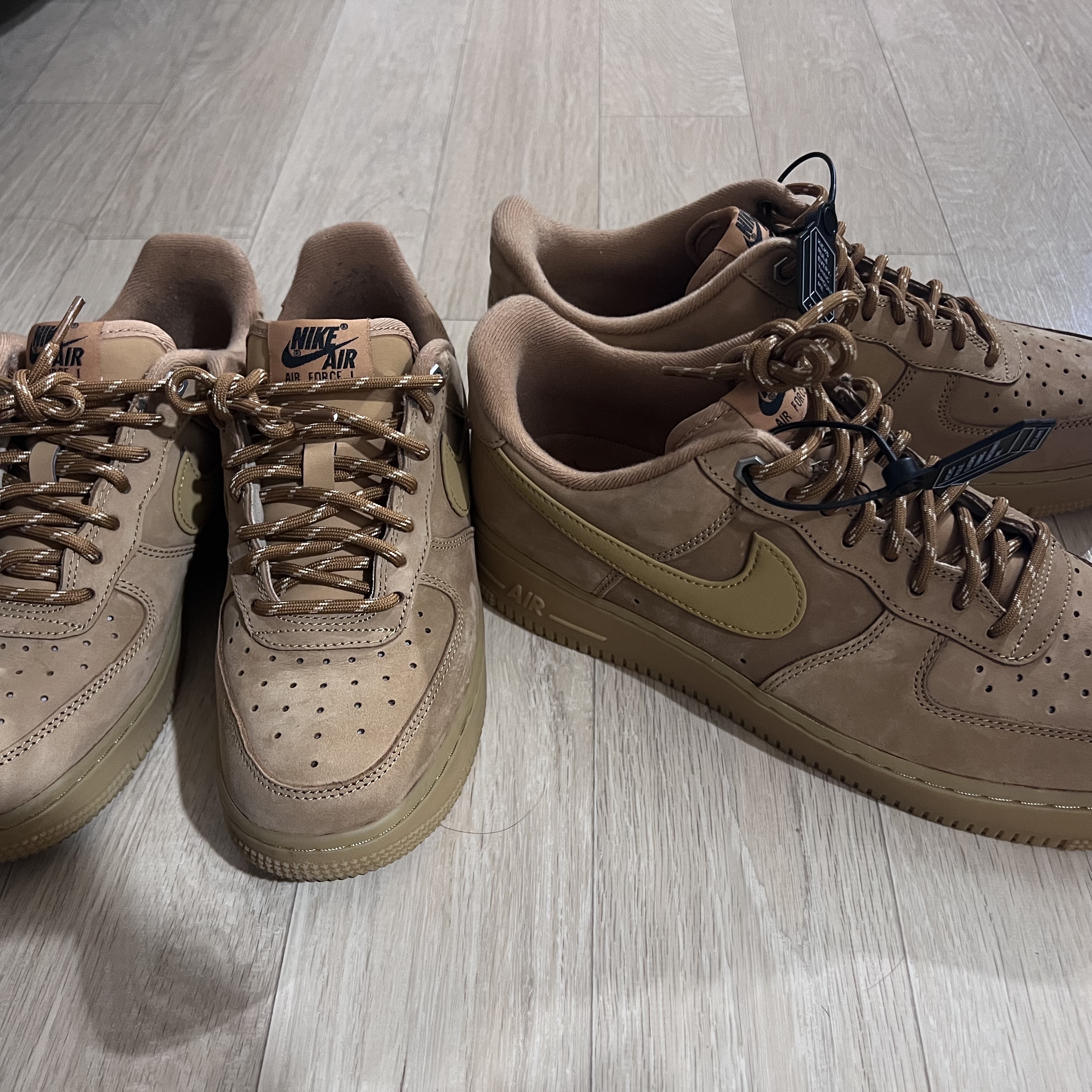 Nike Air Force 1 '07 WB Flax 착용 스타일