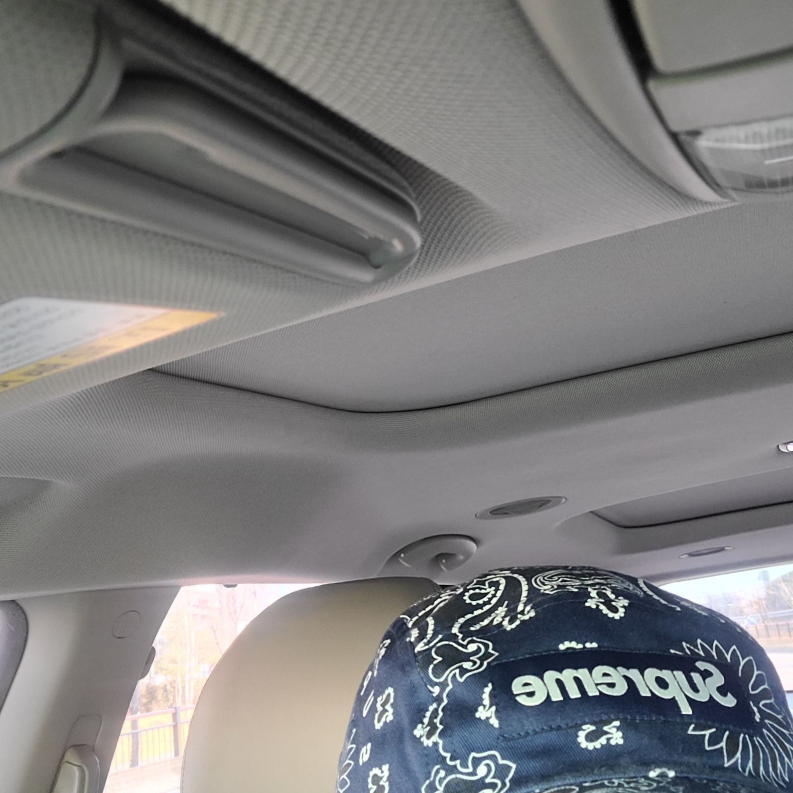 Supreme Bandana Camp Cap Navy - 21SS 착용 스타일
