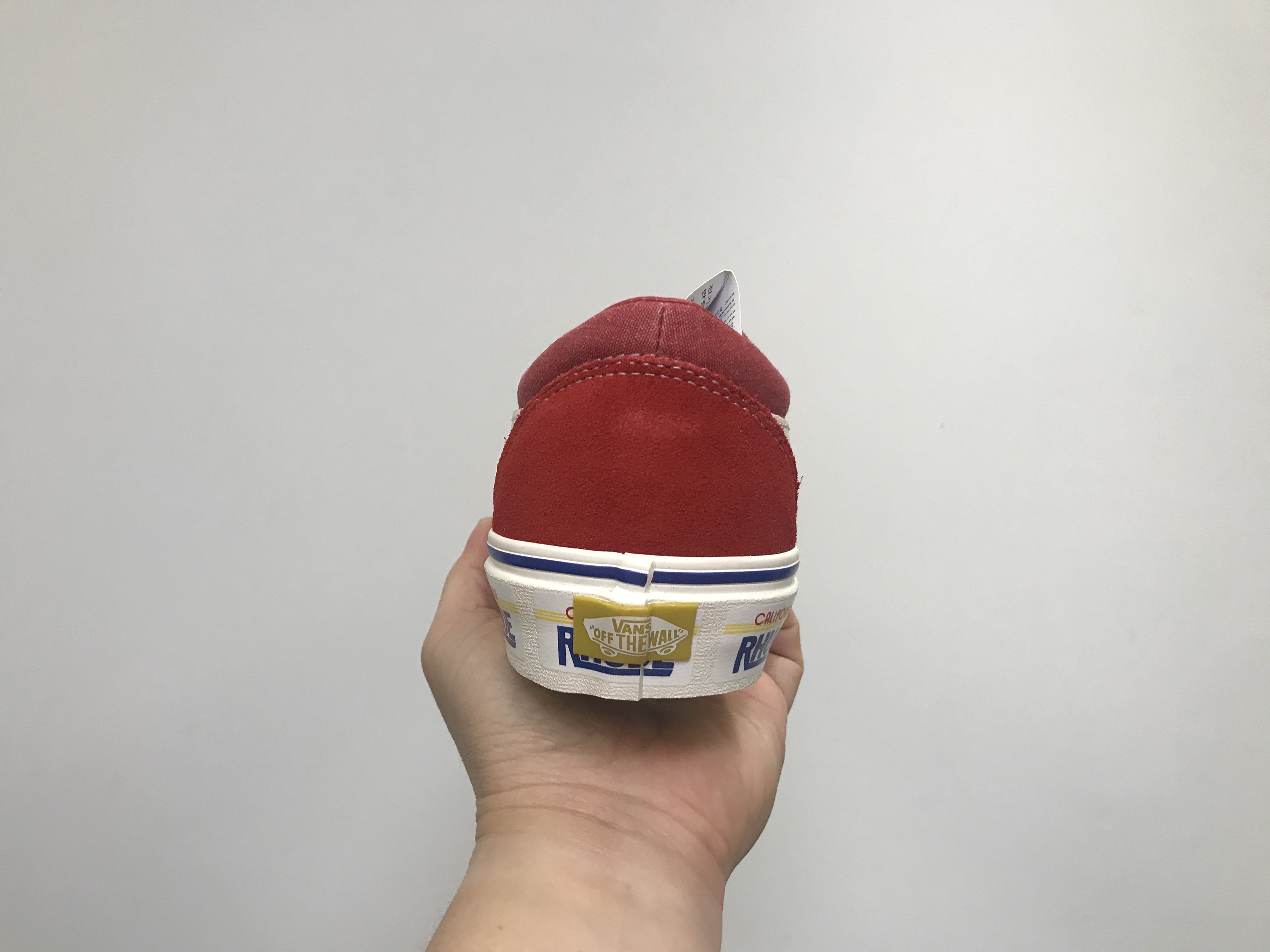 Vans x Rhude Bold Ni Red 착용 스타일 - 5