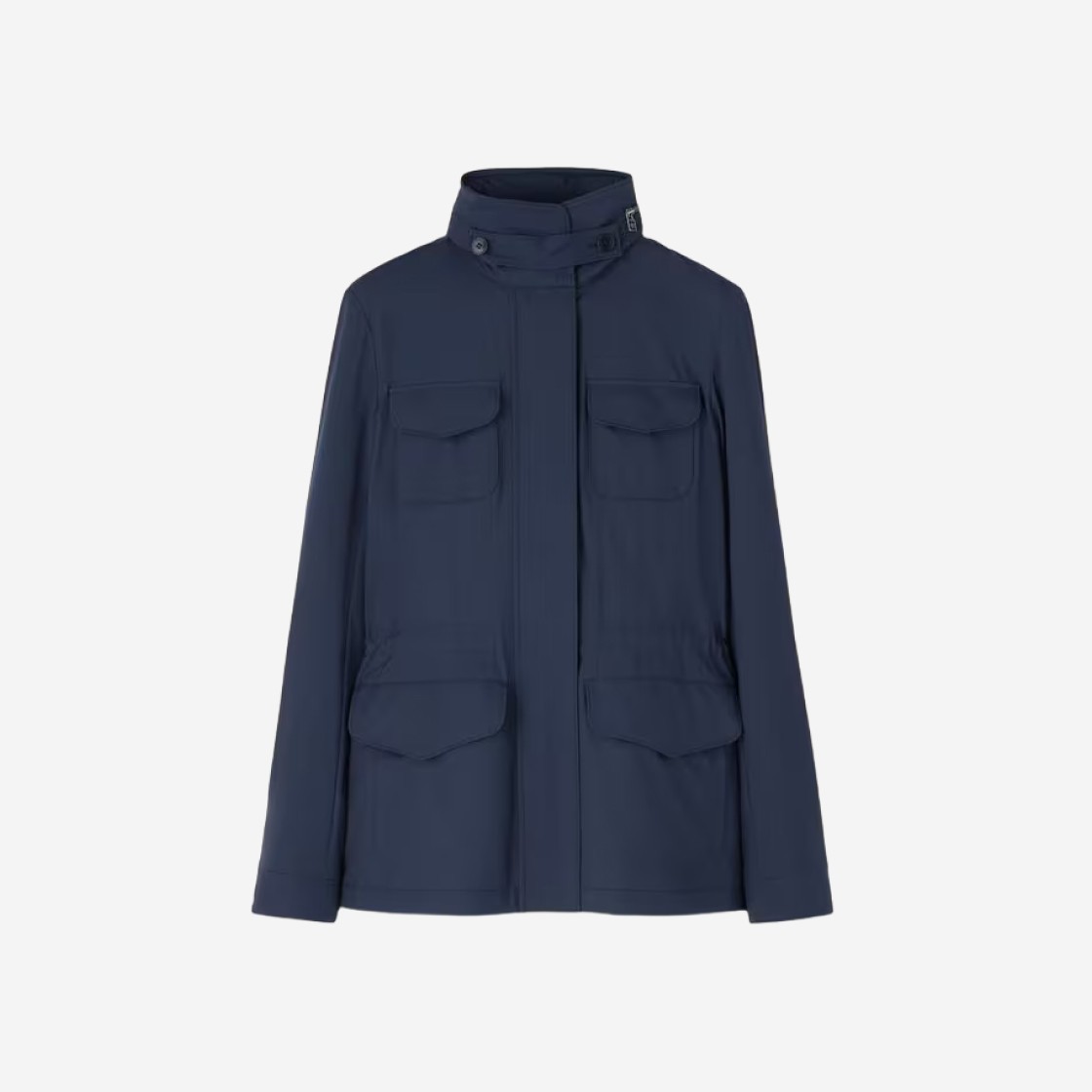 (W) Loro Piana Microfiber Storm System Windmate Traveller Jacket Navy Blue 상세 이미지 1