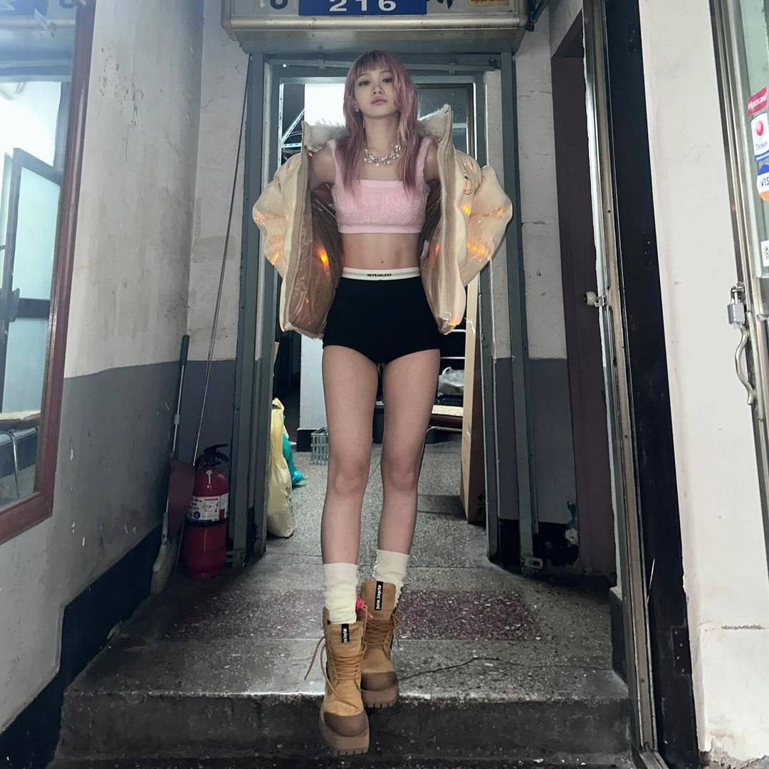 Palm Angels Tan Panal Ankle Boots Sand 착용 스타일 - 2