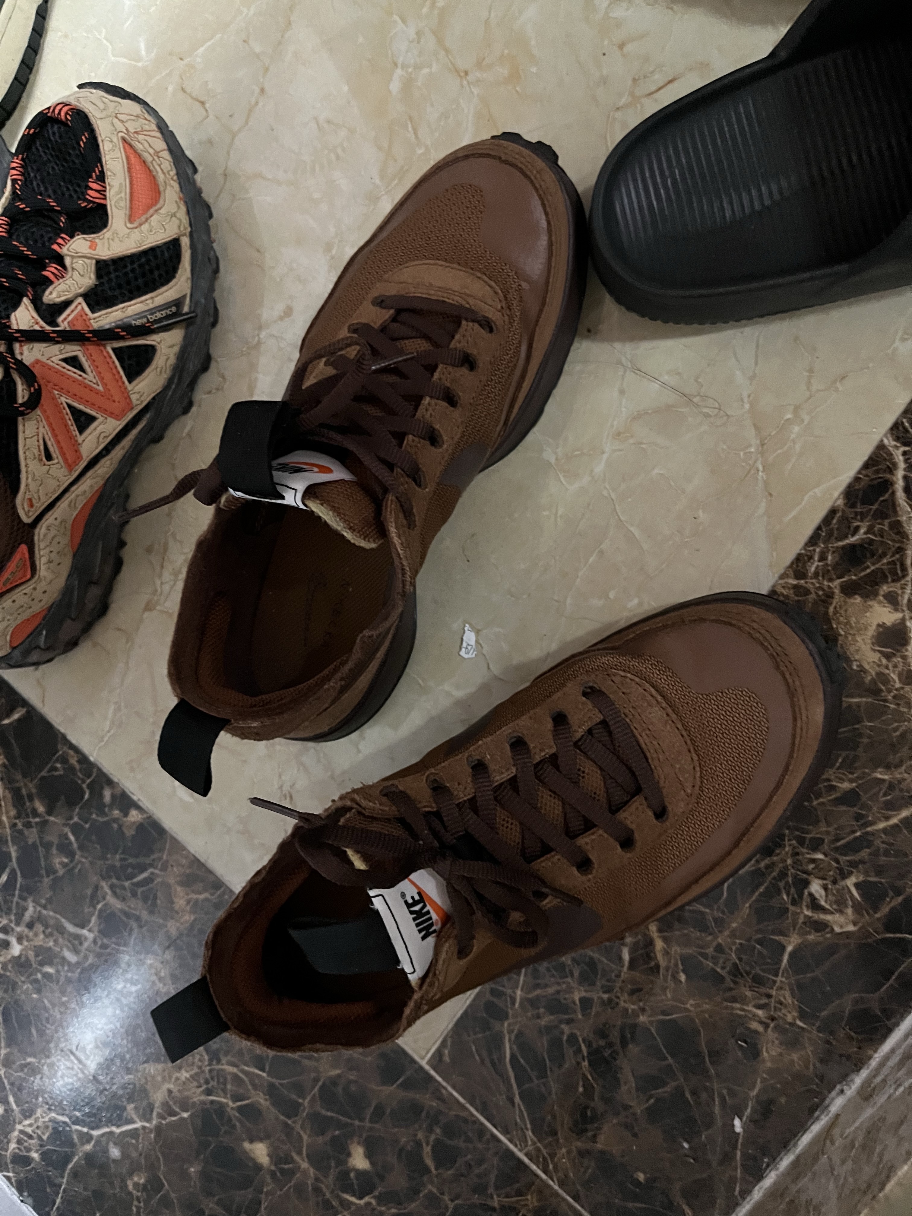 Nike x Tom Sachs General Purpose Shoe Brown 착용 스타일