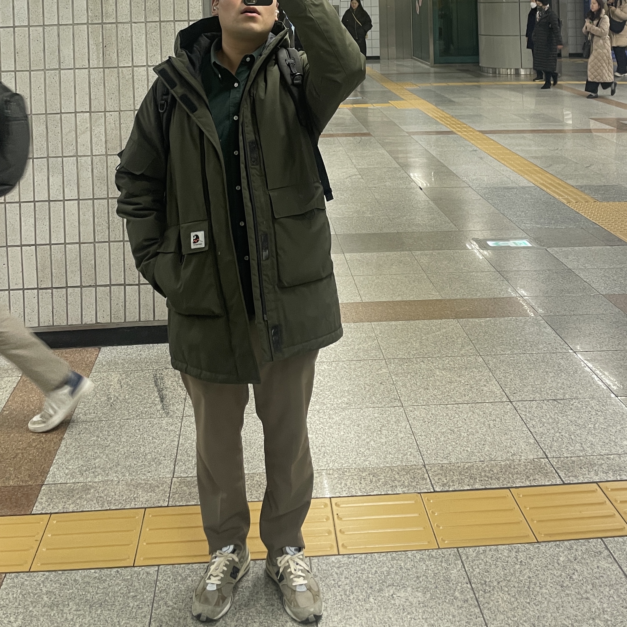 New Balance x JJJJound 991 Made in UK Grey 착용 스타일