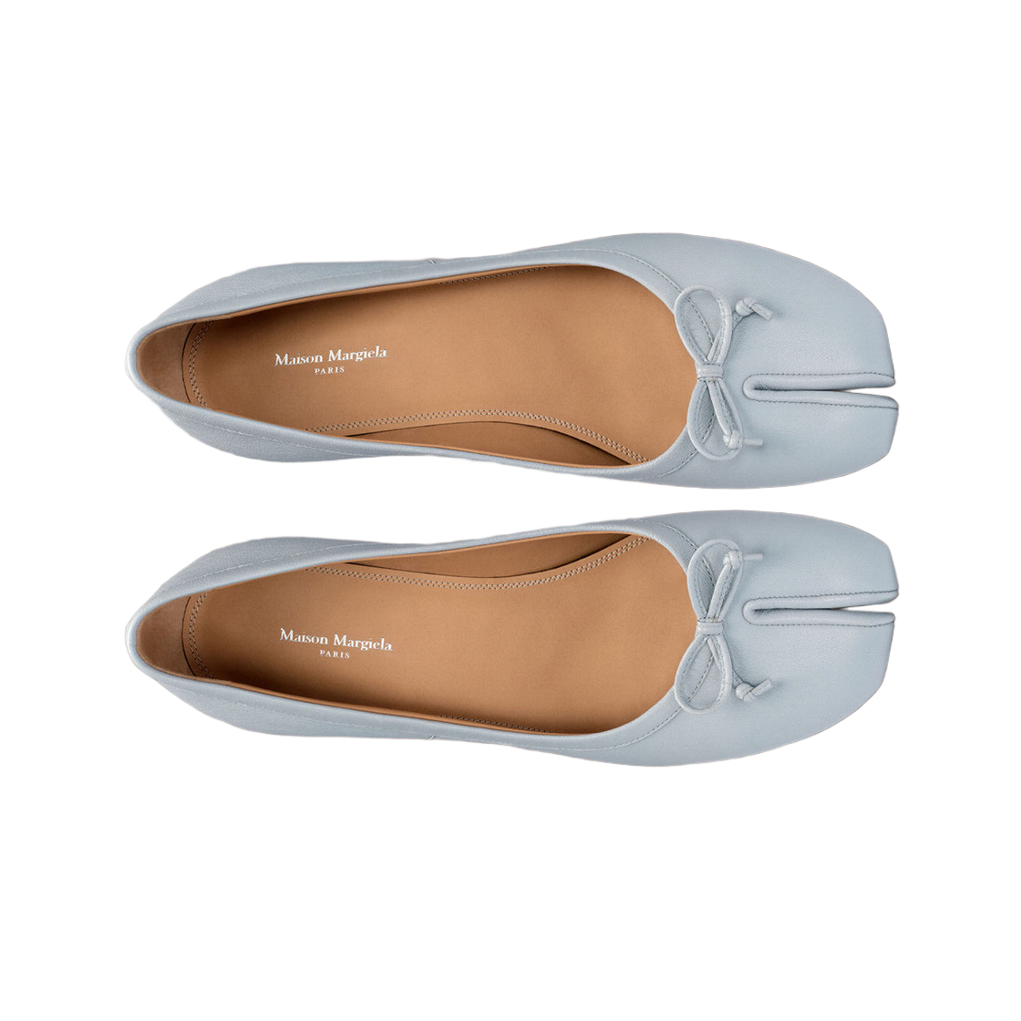 (W) 메종 마르지엘라 타비 발레리나 페일 블루((W) Maison Margiela Tabi Ballerinas Pale Blue) - 2