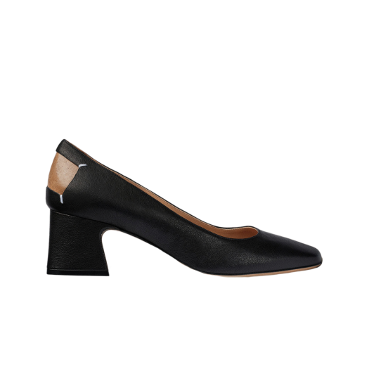 (W) Maison Margiela Four Stitches Decortique Pumps Black