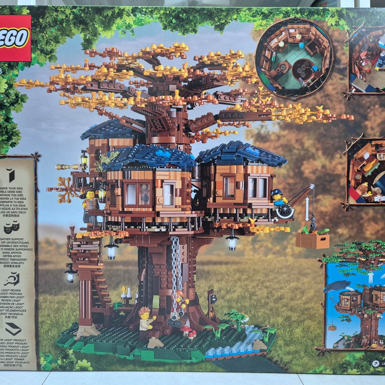 Lego Tree House 착용 스타일