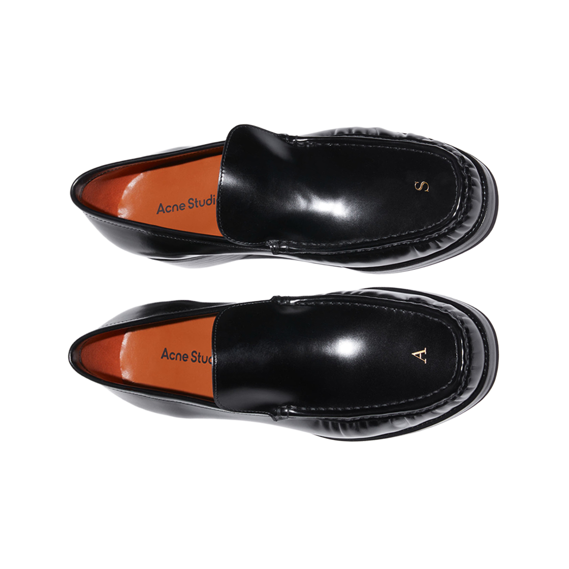 아크네 스튜디오 레더 로퍼 블랙(Acne Studios Leather Loafers Black) - 2