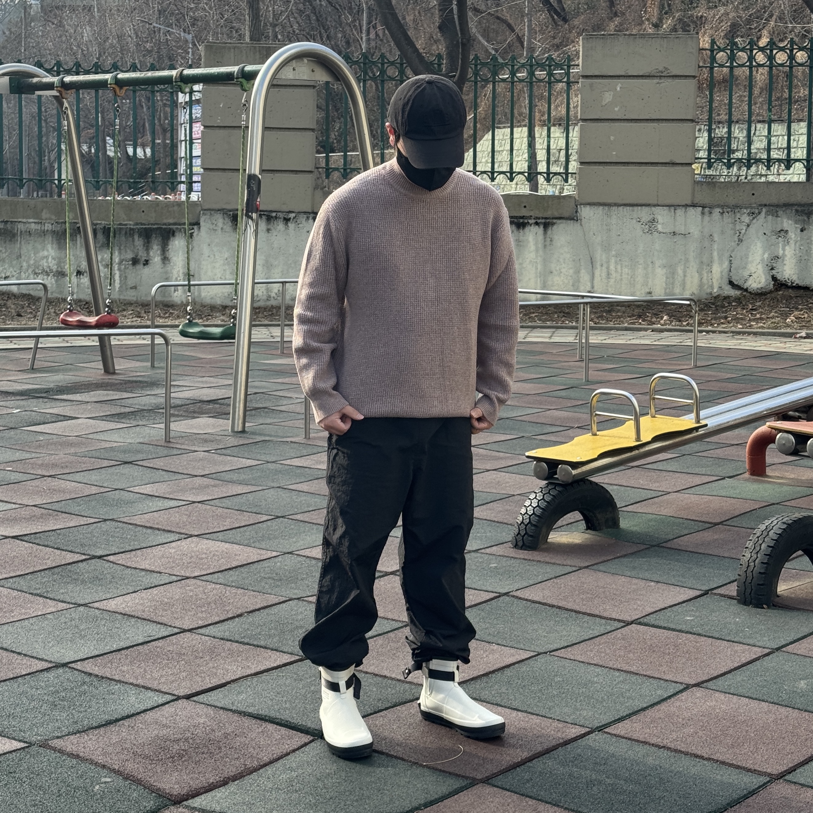 Moonstar 810s ET027 Marke Modi White 착용 스타일 - 1