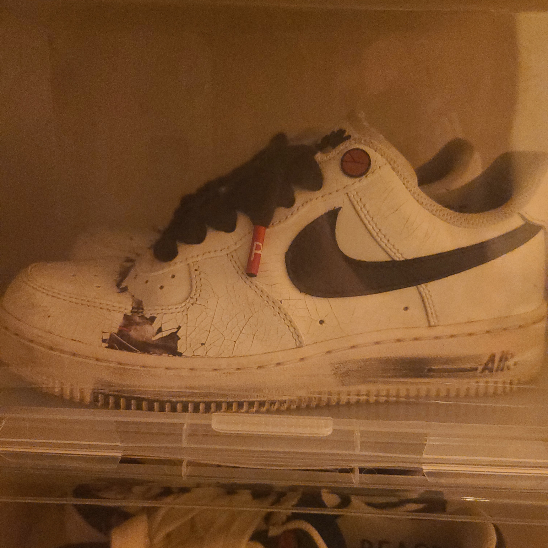 Nike x Peaceminusone Air Force 1 Low Para-Noise 2.0 착용 스타일