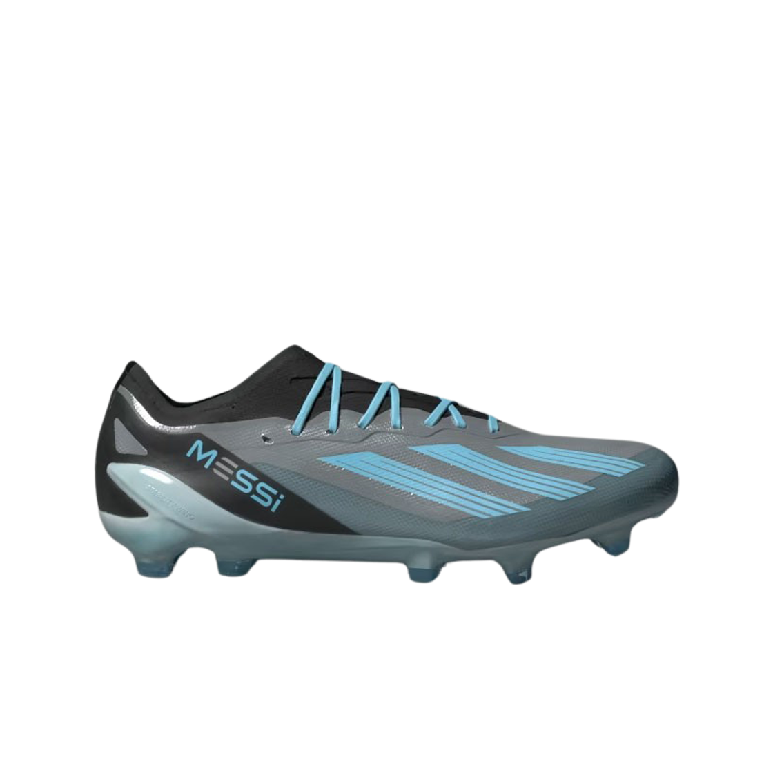 아디다스 X 크레이지패스트 메시.1 FG 실버 메탈릭 블리스 블루 코어 블랙(Adidas X Crazyfast Messi.1 FG Silver Metallic Bliss Blue Core Black)