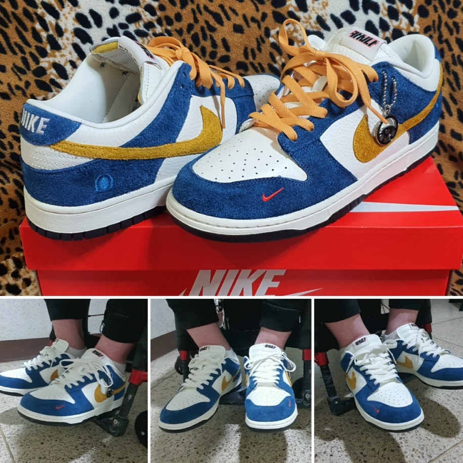 Nike x Kasina Dunk Low 80's Bus 착용 스타일