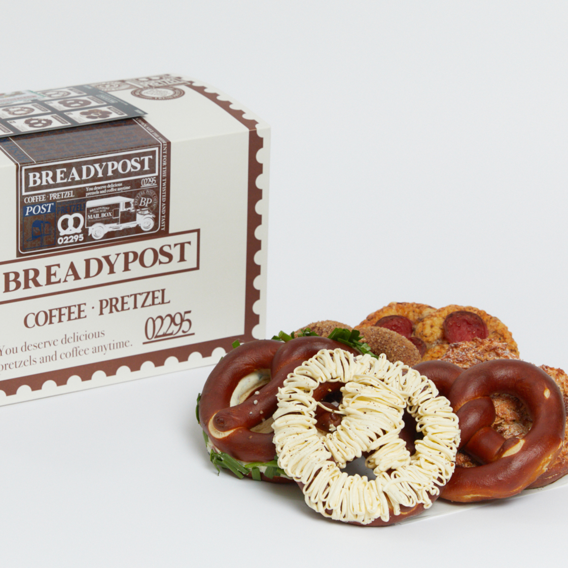 브레디포스트 프레즐 6종 세트(BREADYPOST Pretzel (Set of 6))
