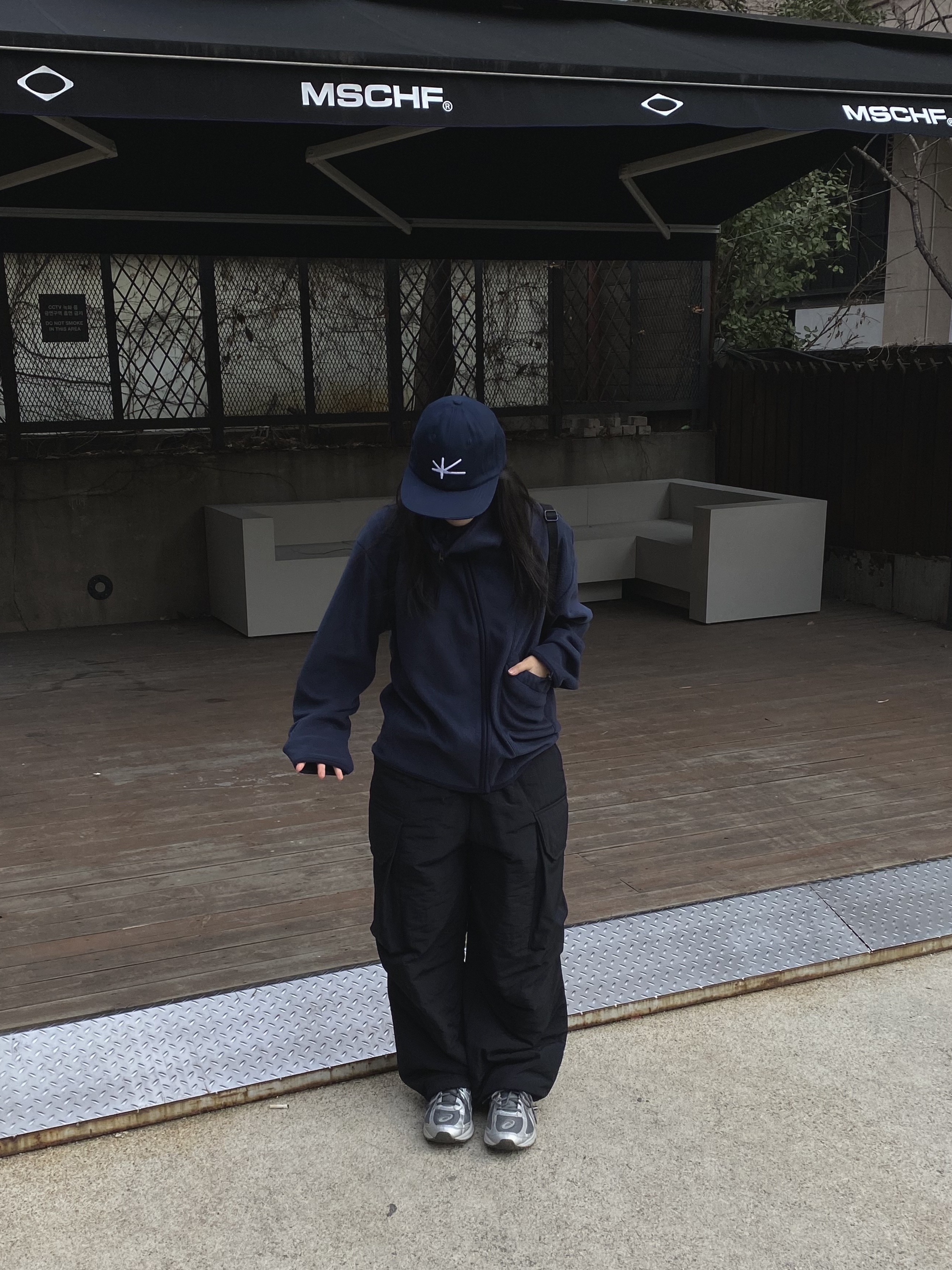 Softoffice Community Cap - Navy, Asics Jog 100 S SMU Sheet Rock Pure Silver - 2E Wide 착용 스타일 - 2