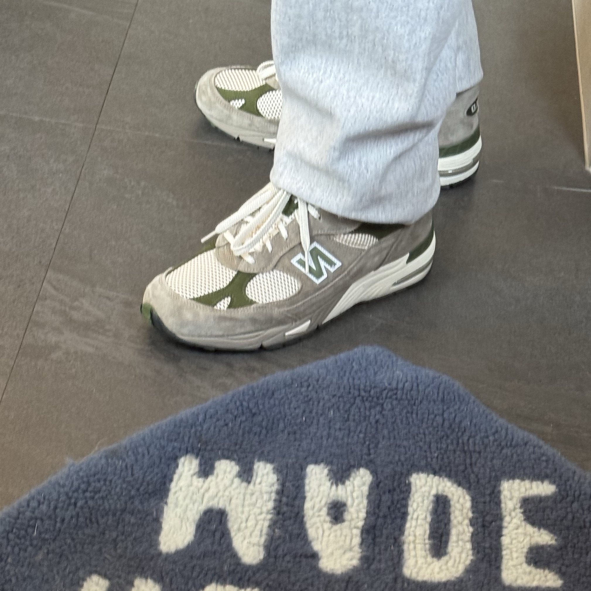 New Balance x Aime Leon Dore 991 Made in UK Grey 착용 스타일