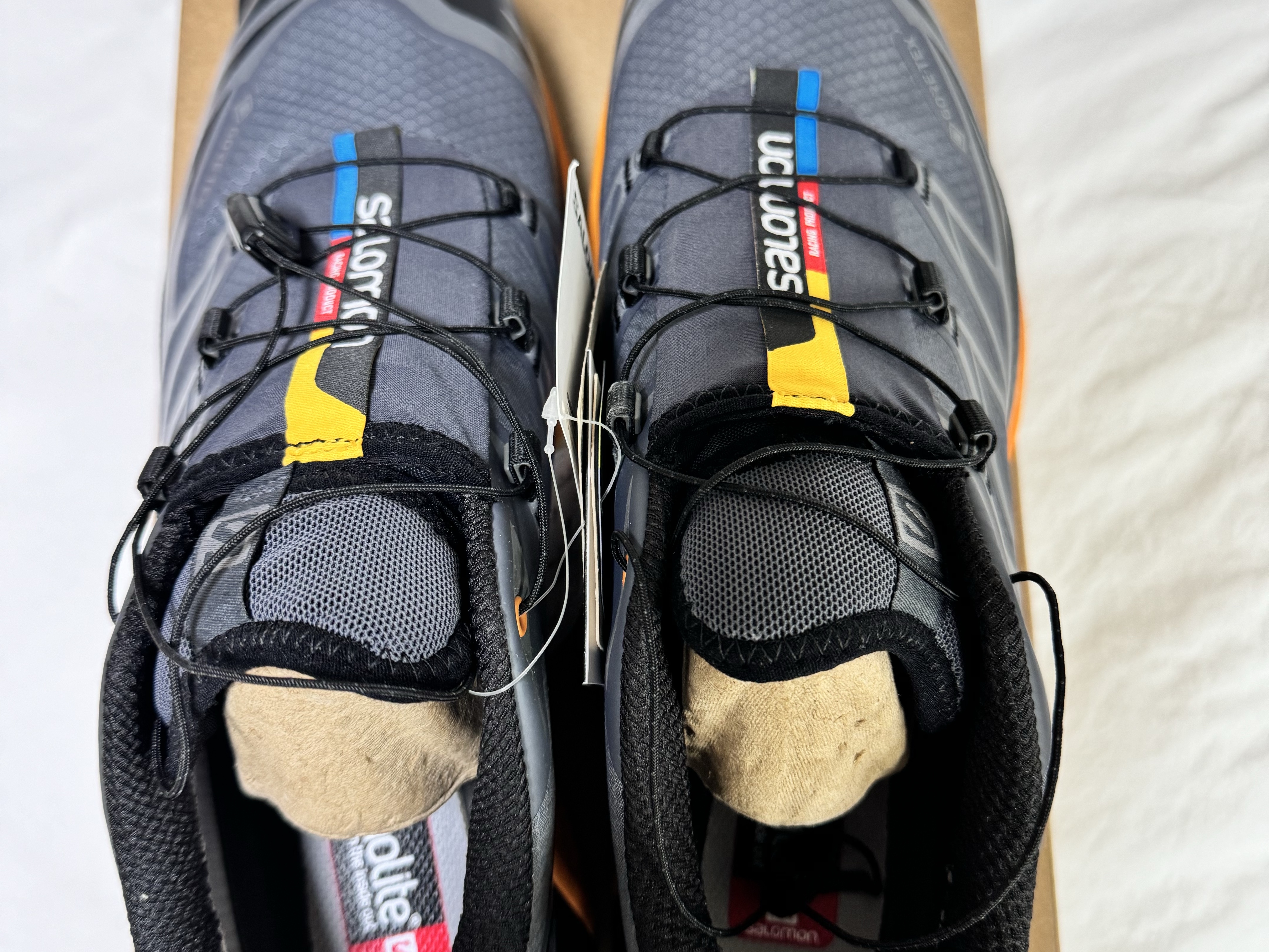 Salomon XT-6 Gore-Tex Utility Black Ebony 착용 스타일 - 3