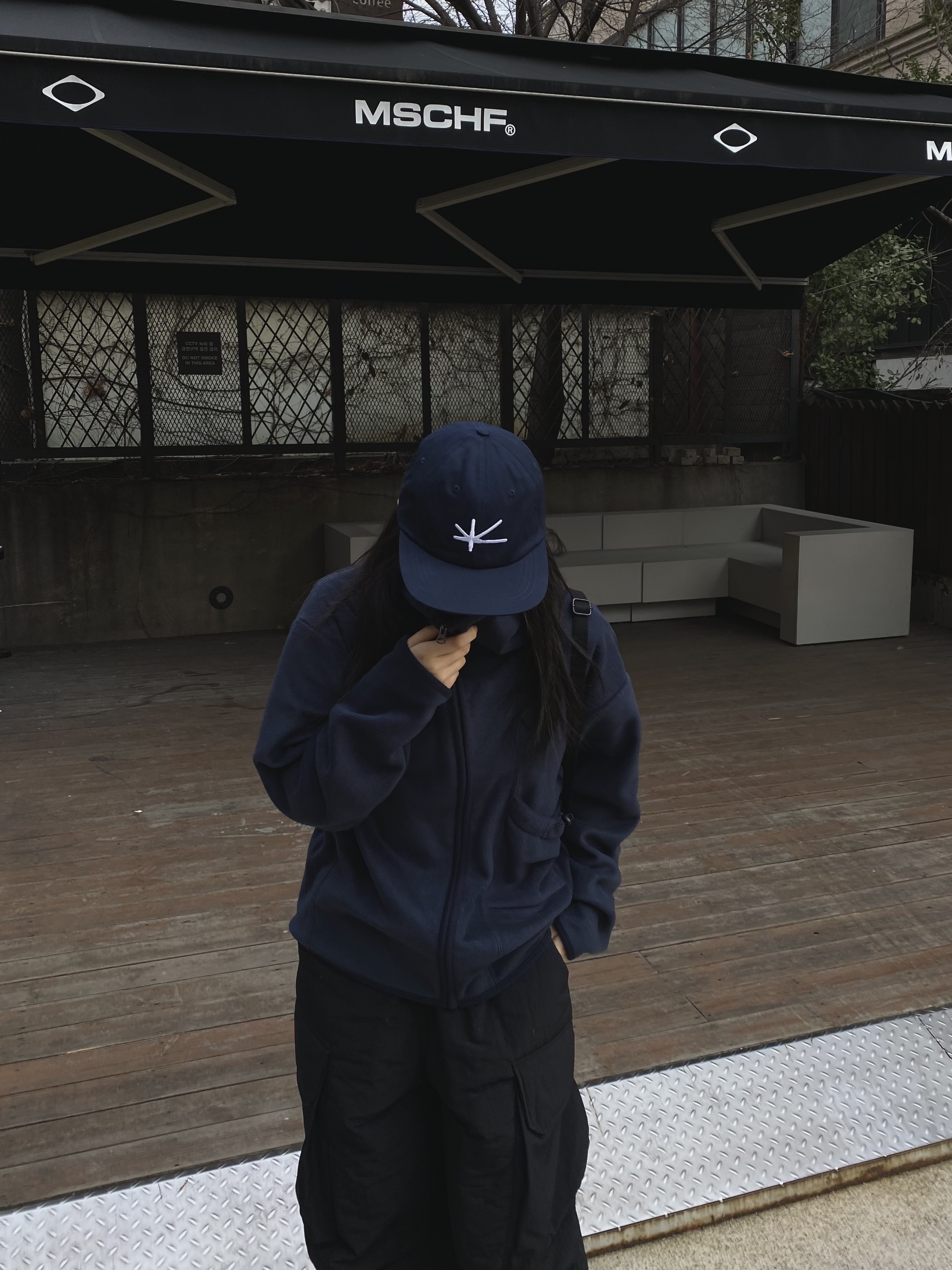 Softoffice Community Cap - Navy, Asics Jog 100 S SMU Sheet Rock Pure Silver - 2E Wide 착용 스타일 - 3