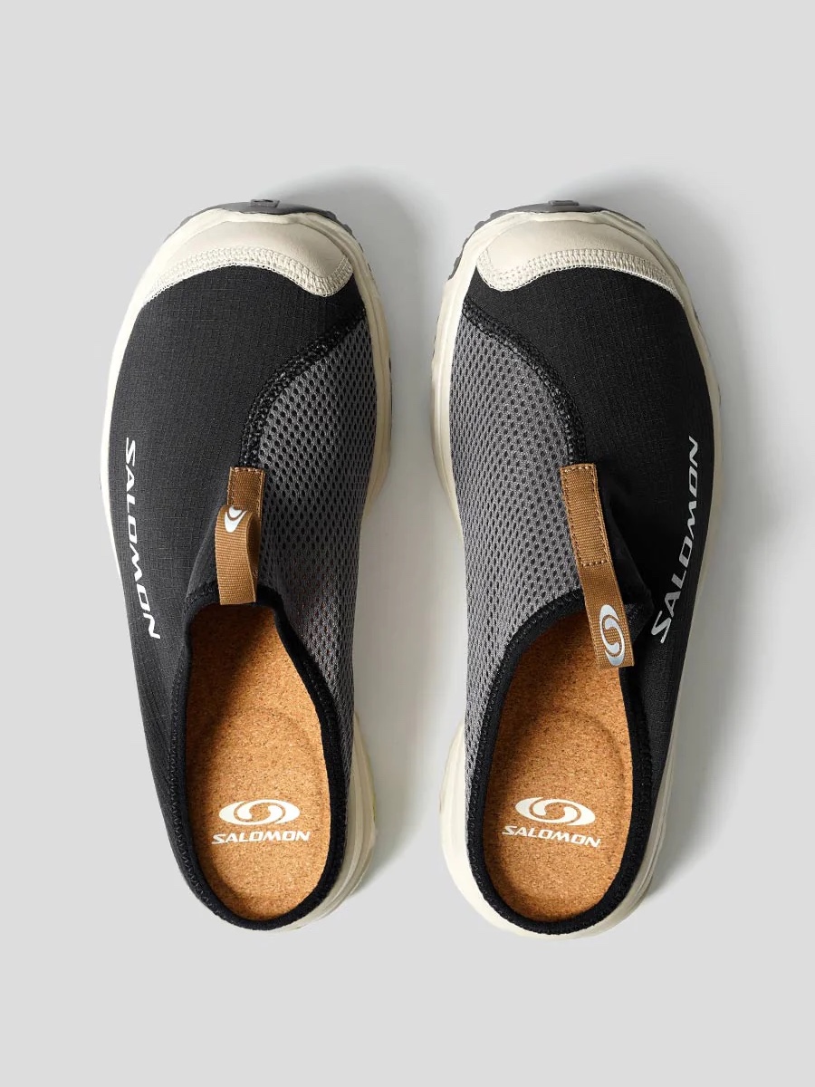 Salomon RX Slide 3.0 Black Plum Kitten 착용 스타일