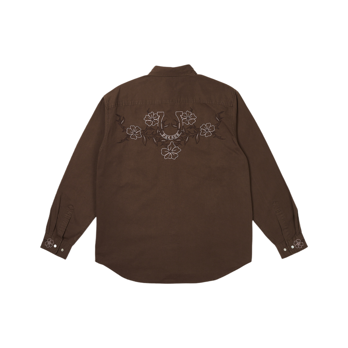 Palace Flexus Shirt Nice Brown - 24SS 상세 이미지 2