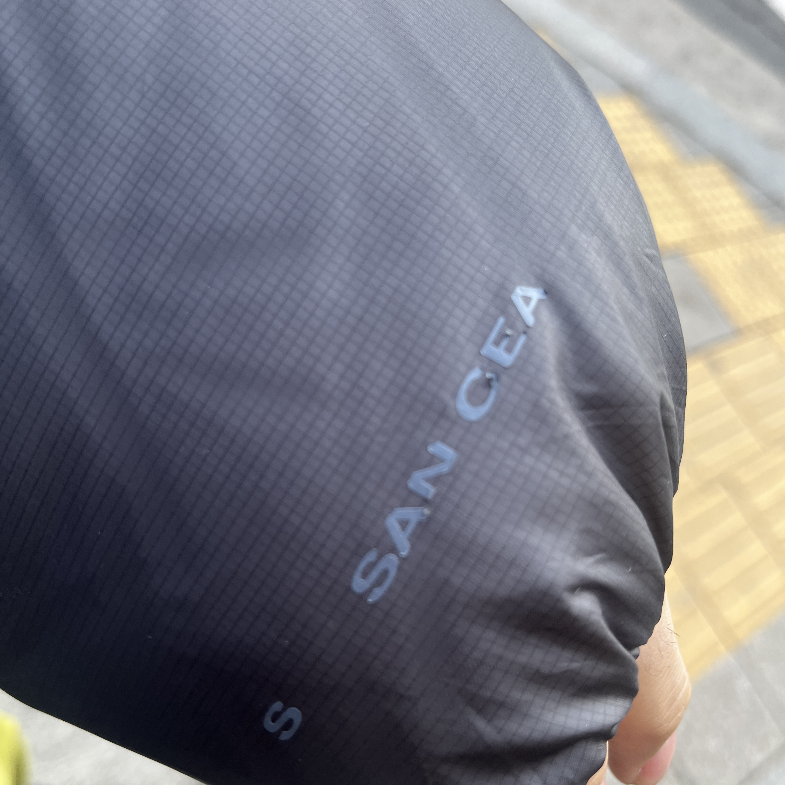 Sansan Gear Puffer Jacket Black - 23FW 착용 스타일