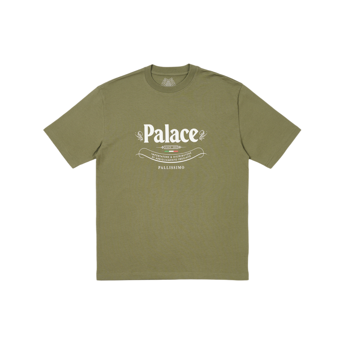 Palace Pallissimo T-Shirt The Deep Green - 24SS 상세 이미지 1