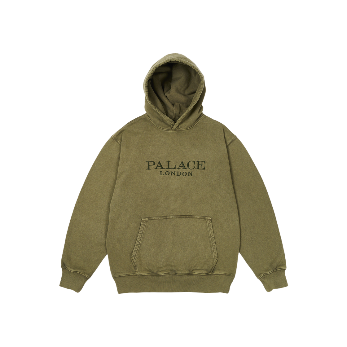 Palace Fadey Hood Olive - 24SS 상세 이미지 1