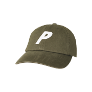 Palace P 6-Panel Cap The Deep Green - 24SS