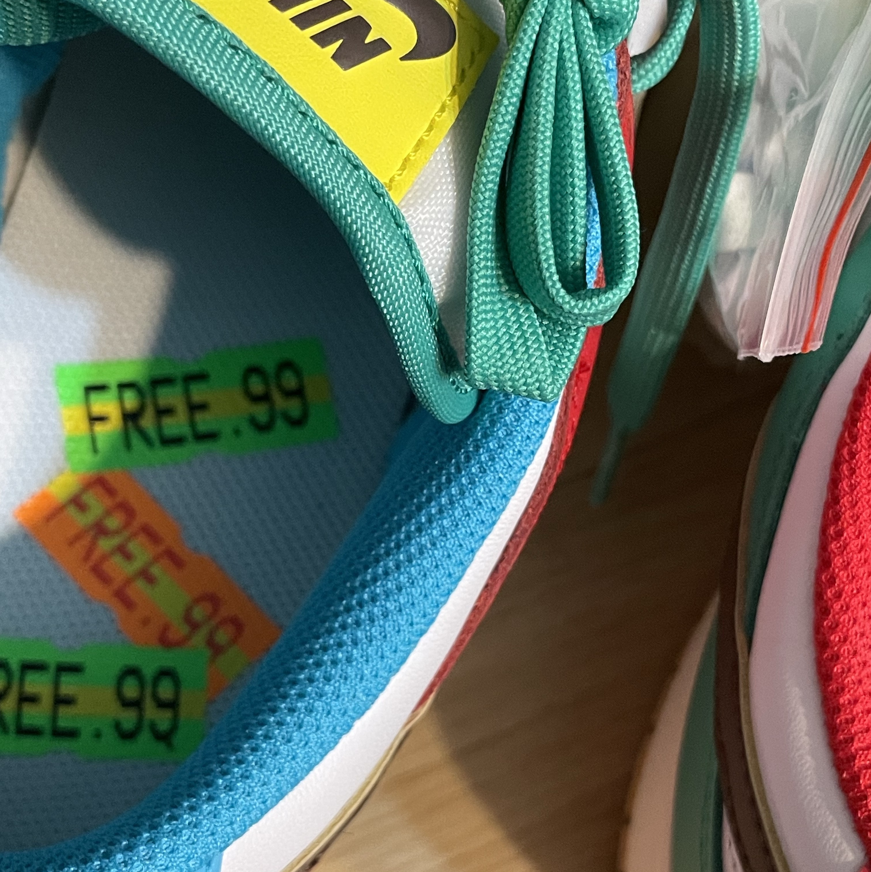 Nike Dunk Low SE Free.99 White 착용 스타일 - 2