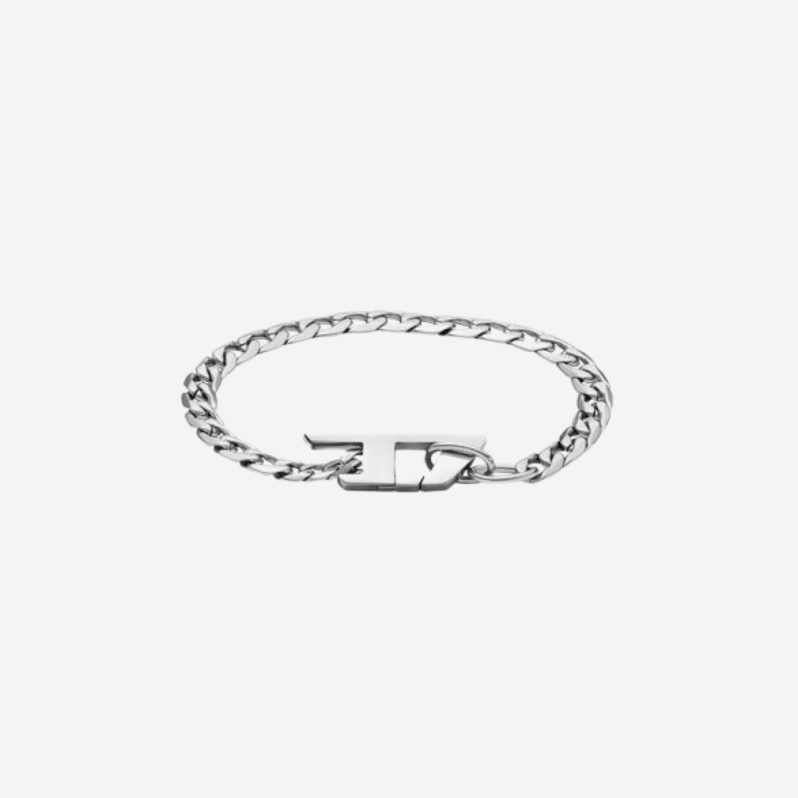 Diesel Dx1496 Stainless Steel Chain Bracelet Silver 상세 이미지 1