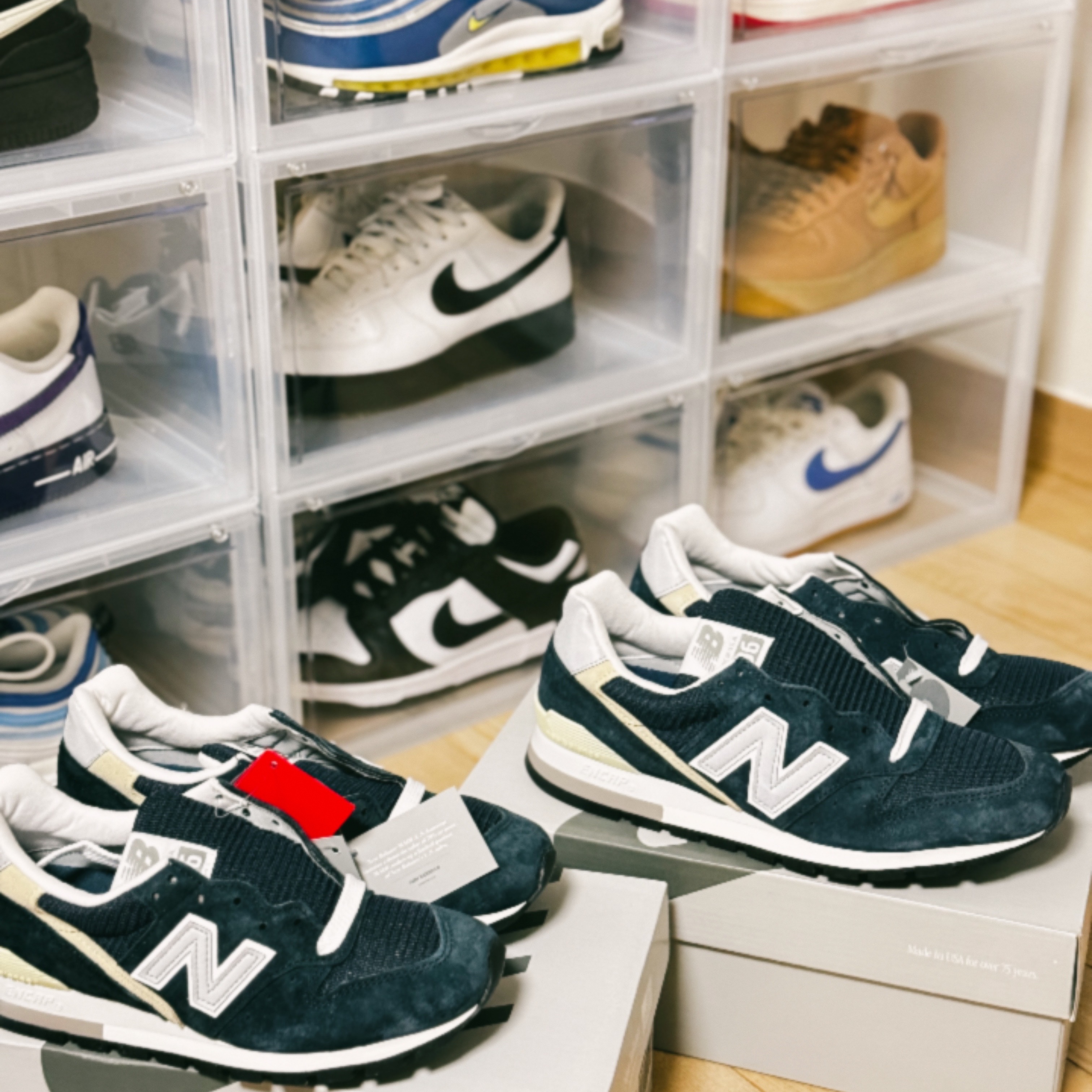 New Balance 996 Made in USA Navy 착용 스타일