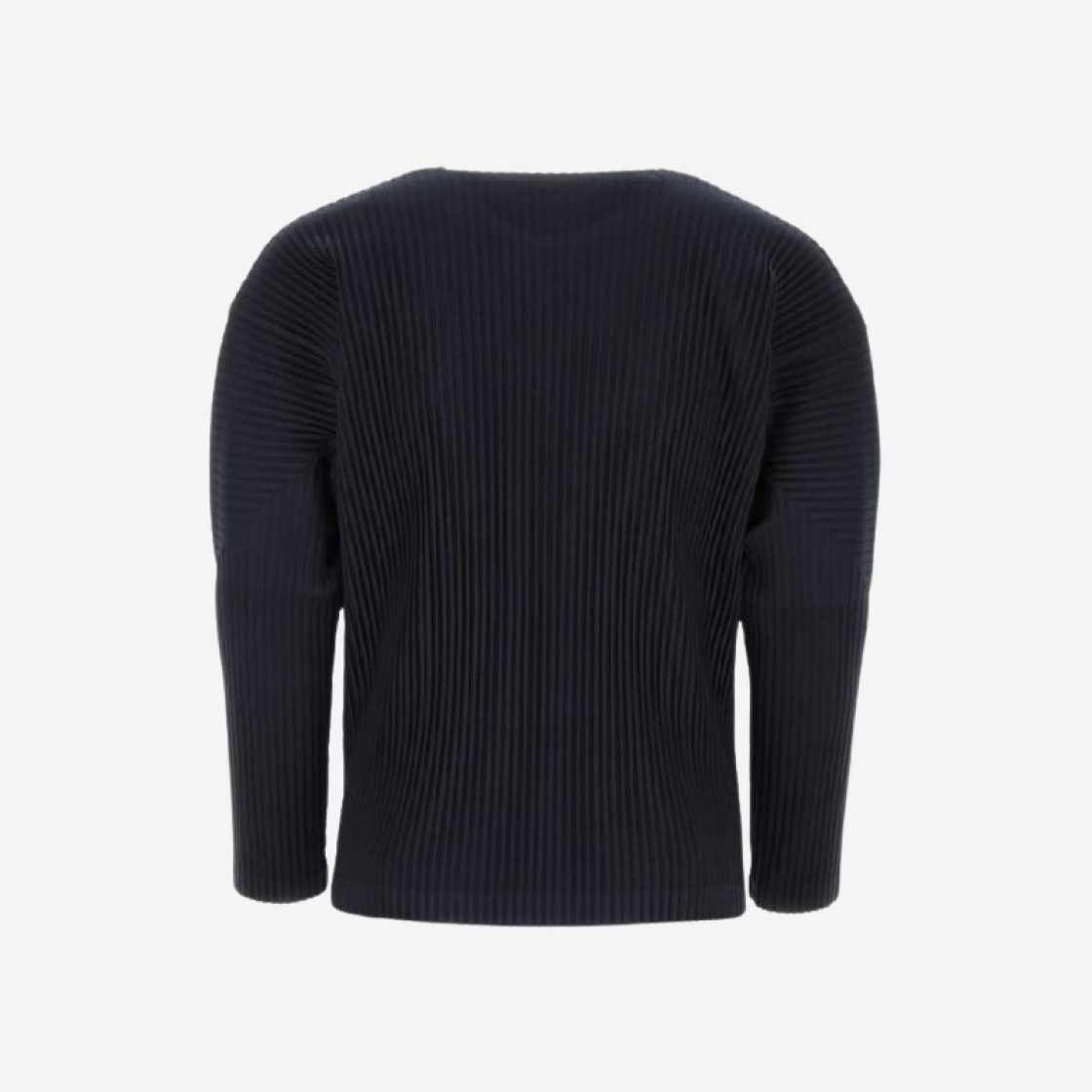 Homme Plisse Issey Miyake Basics Long Sleeve T-Shirt Navy 상세 이미지 2