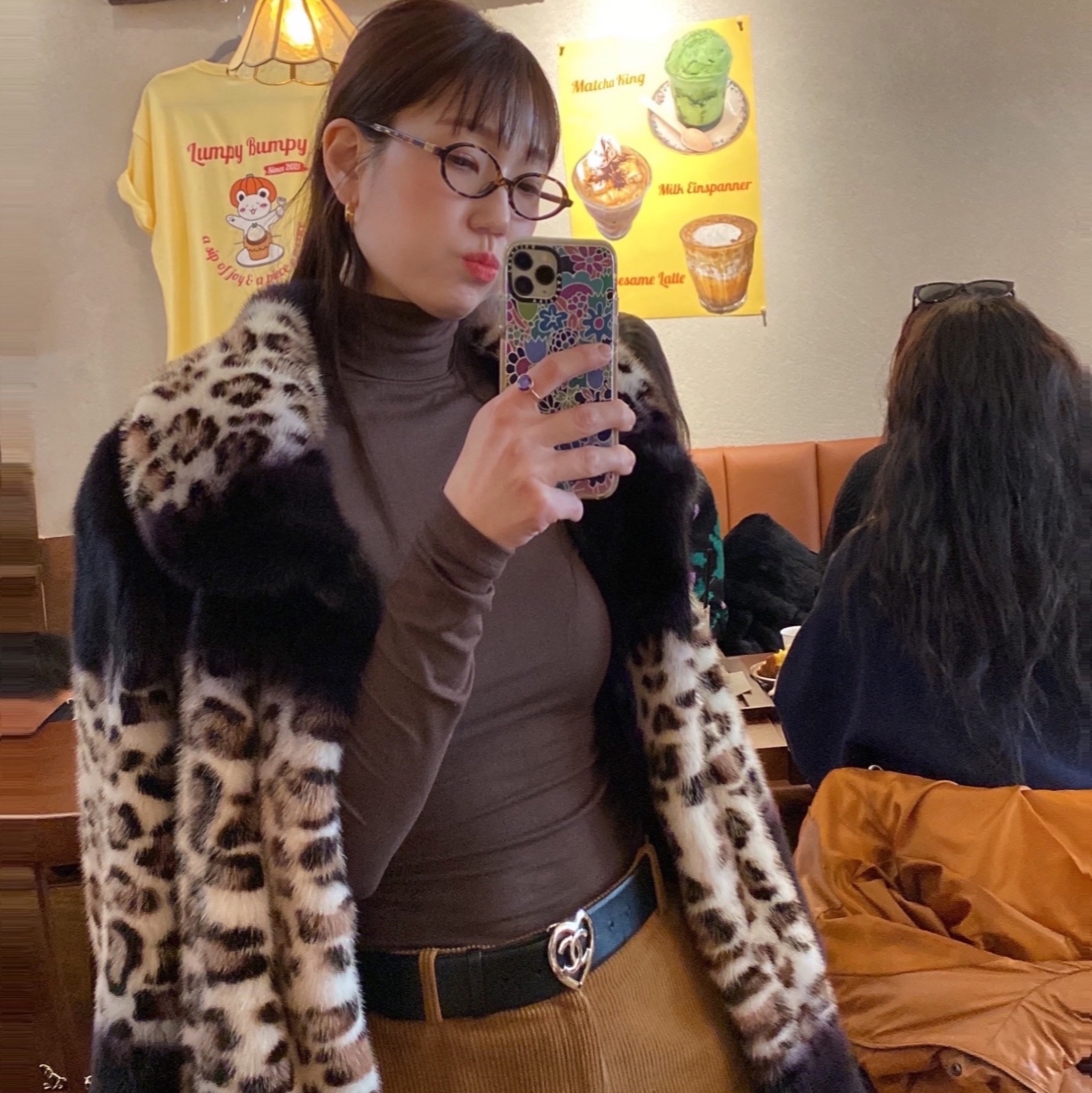 (W) Miu Miu Regard sunglasses Blue Lenses Honey Tortoiseshell Acetate Alternative fit 착용 스타일