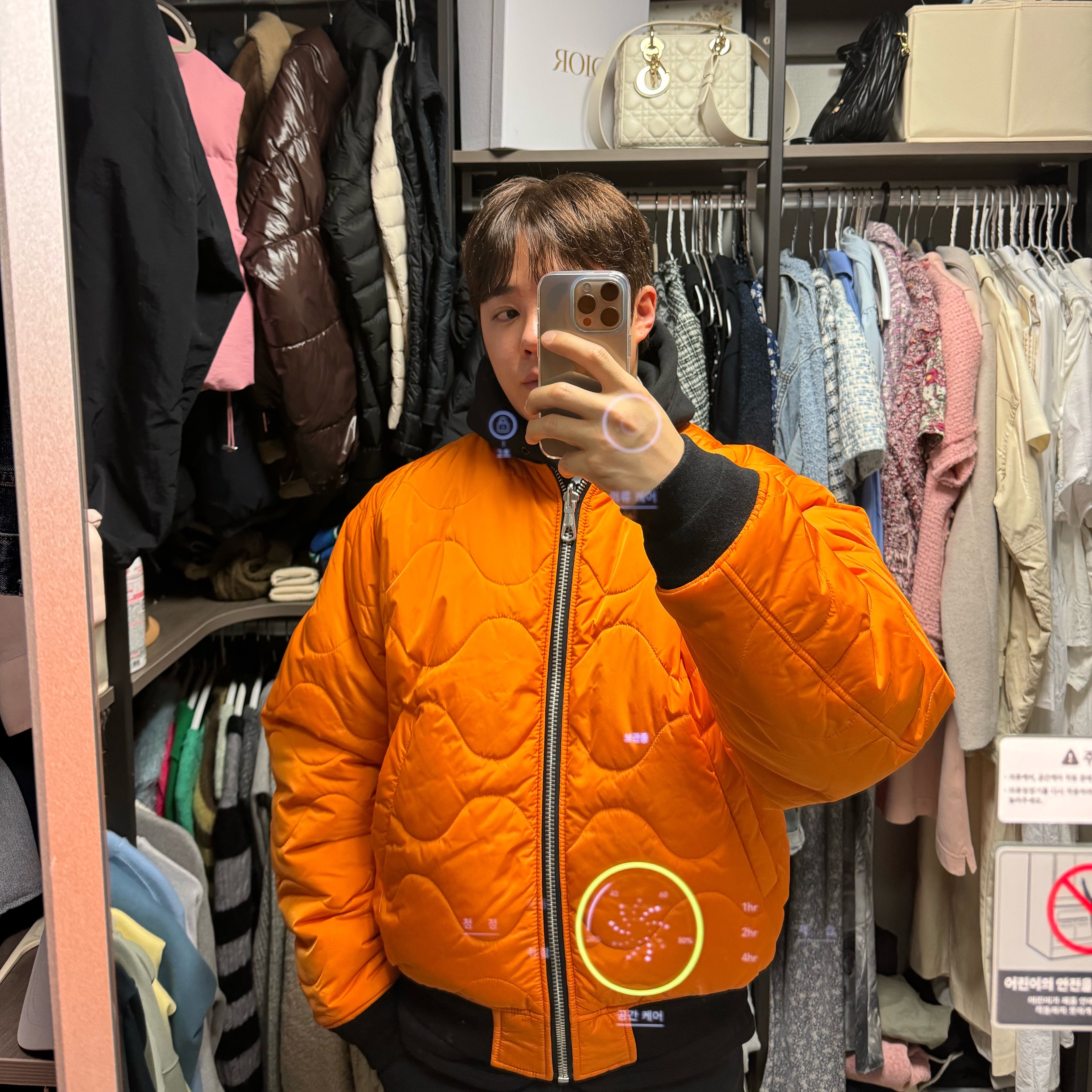 Stussy Built Reversible Bomber Jacket Black 착용 스타일