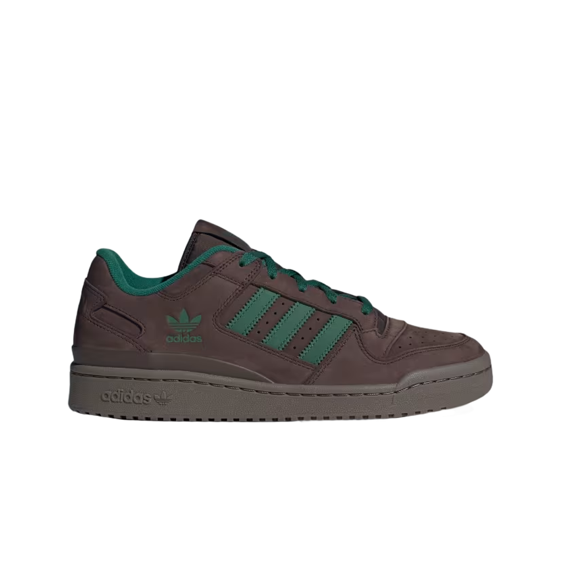 Adidas Forum Low CL Dark Brown Dark Green 상세 이미지 1