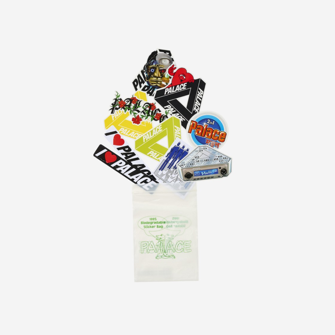 Palace Spring Sticker Pack Multi - 24SS 상세 이미지 1