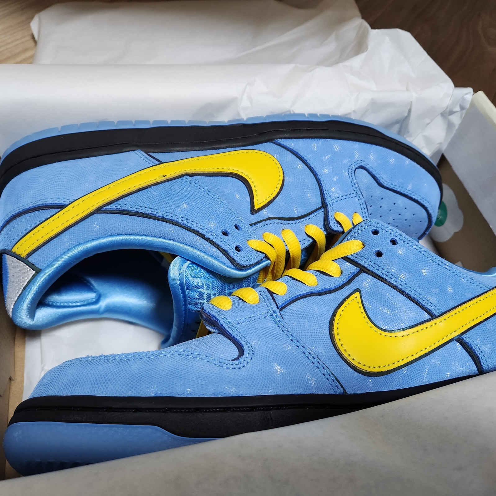 Nike x The Powerpuff Girls SB Dunk Low Pro QS Bubbles 착용 스타일 - 1