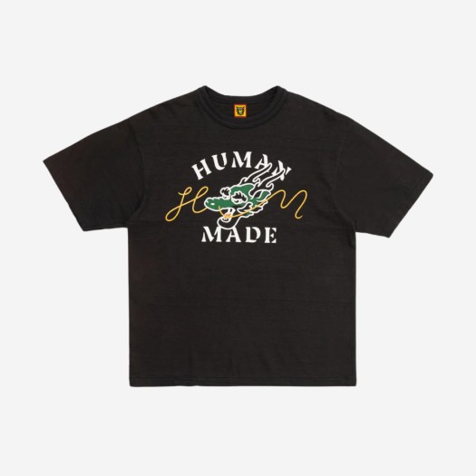 휴먼 메이드 그래픽 티셔츠 #01 블랙