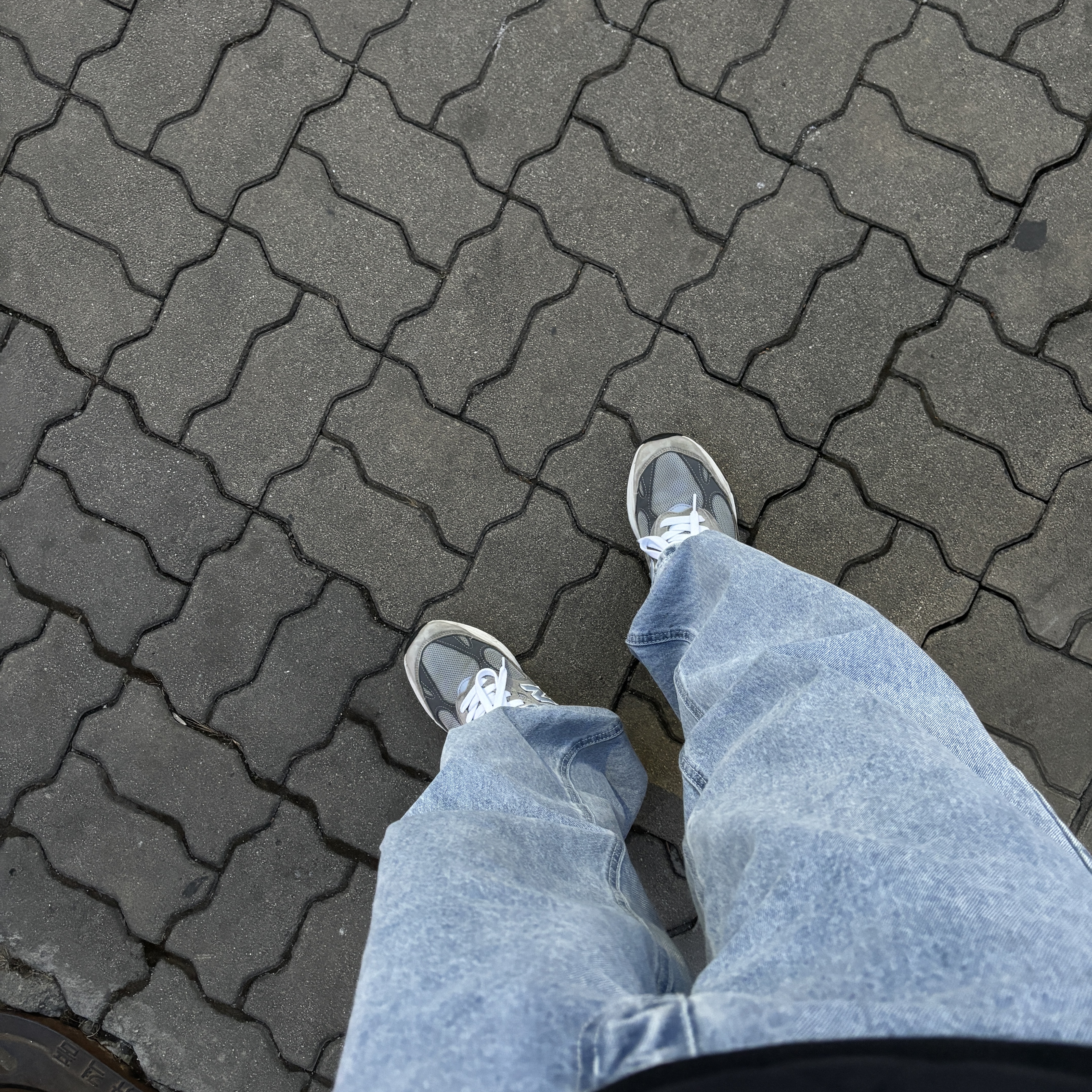 New Balance 993 Made in USA Grey - D Standard 착용 스타일