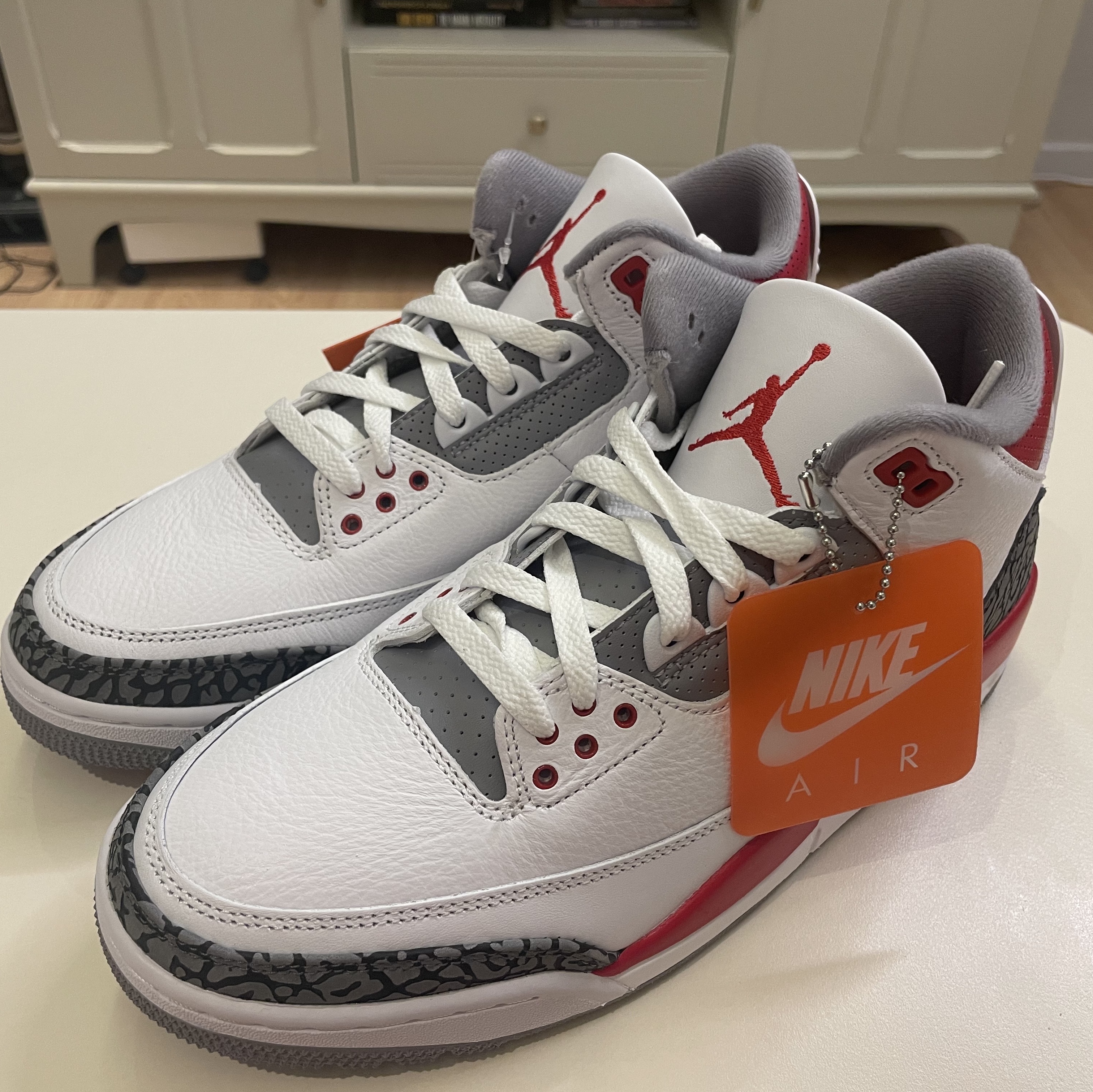 Jordan 3 Retro Fire Red 2022 착용 스타일 - 3