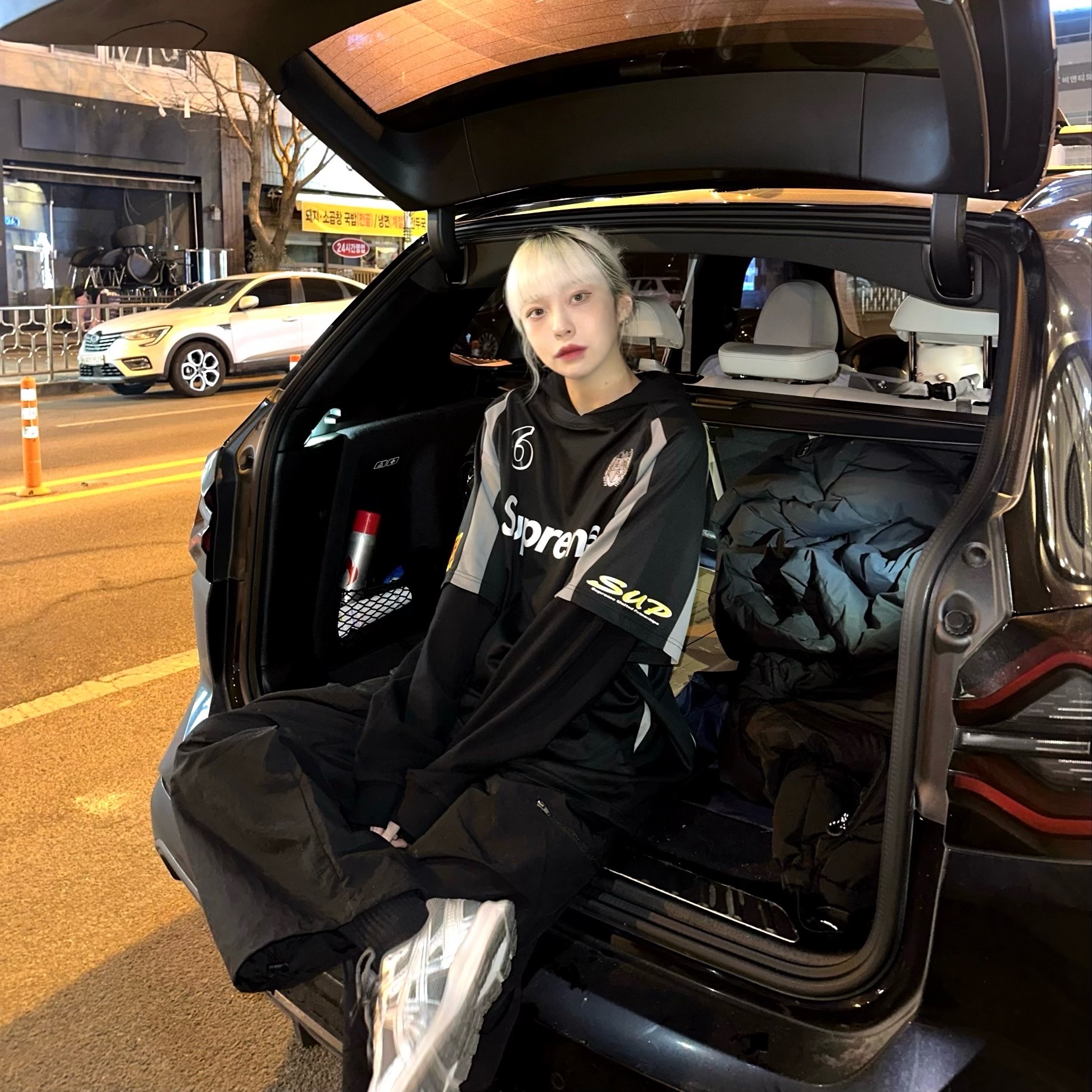 Asics Jog 100 S SMU Sheet Rock Pure Silver - 2E Wide, Supreme Hooded Soccer Jersey Black - 23FW 착용 스타일