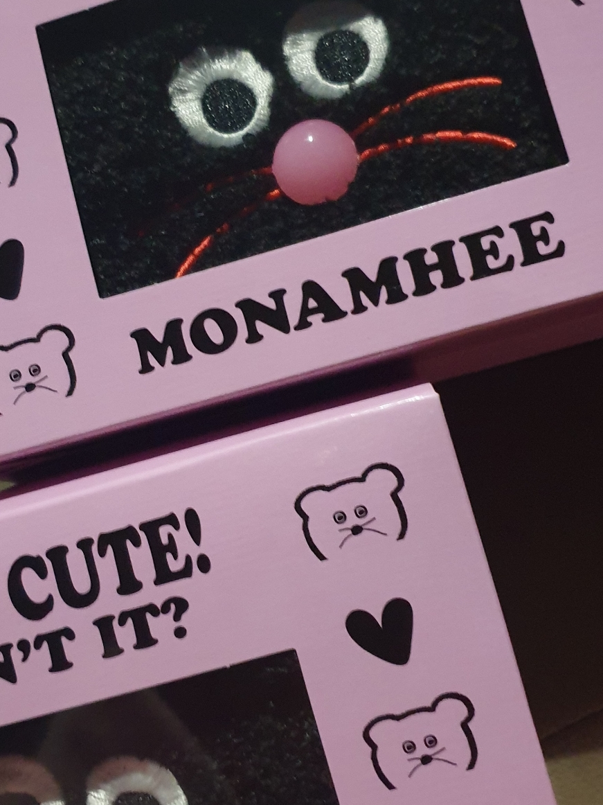 Monamhee Pouch Black 착용 스타일