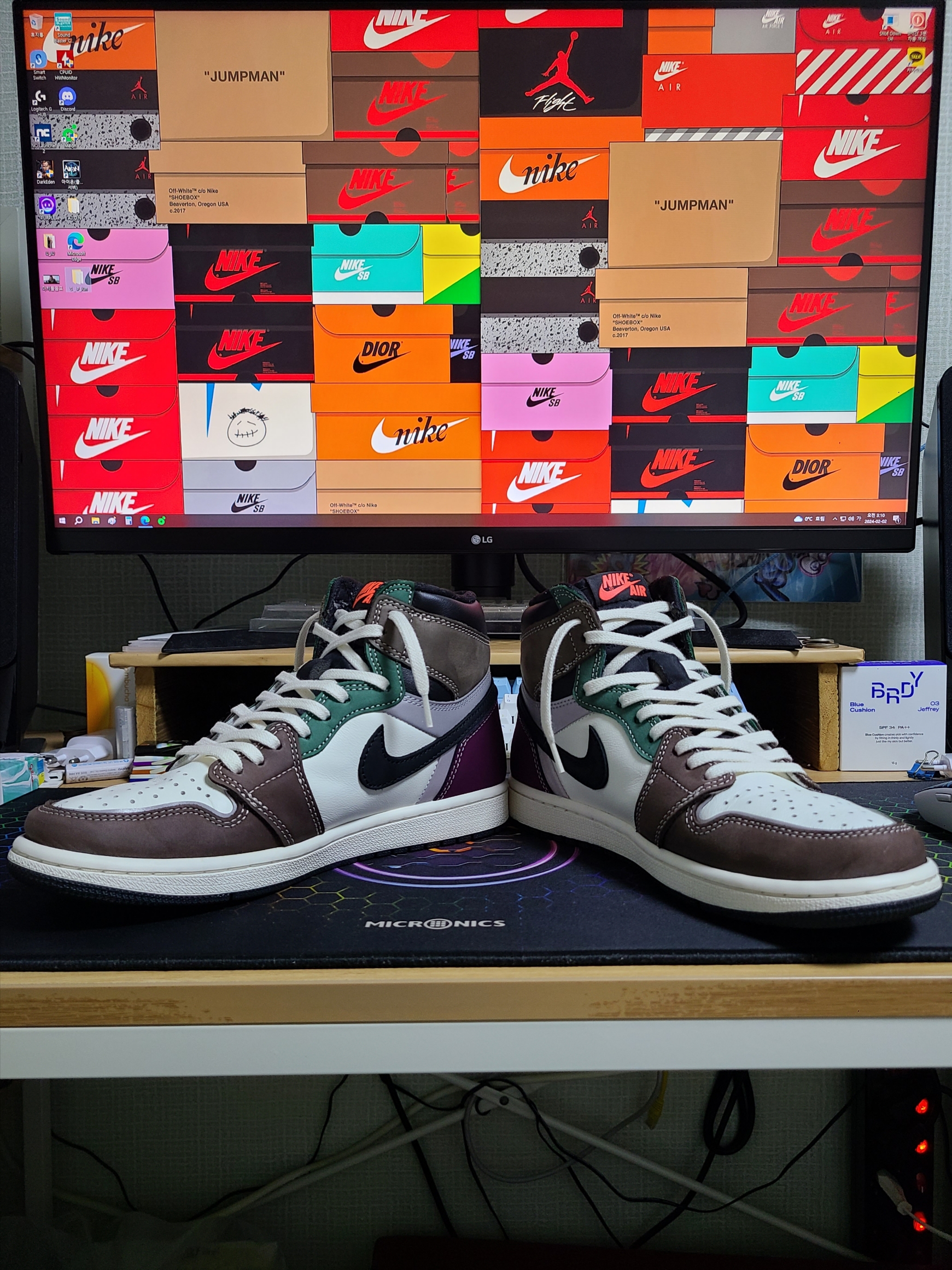 Jordan 1 Retro High OG Craft 착용 스타일 - 2