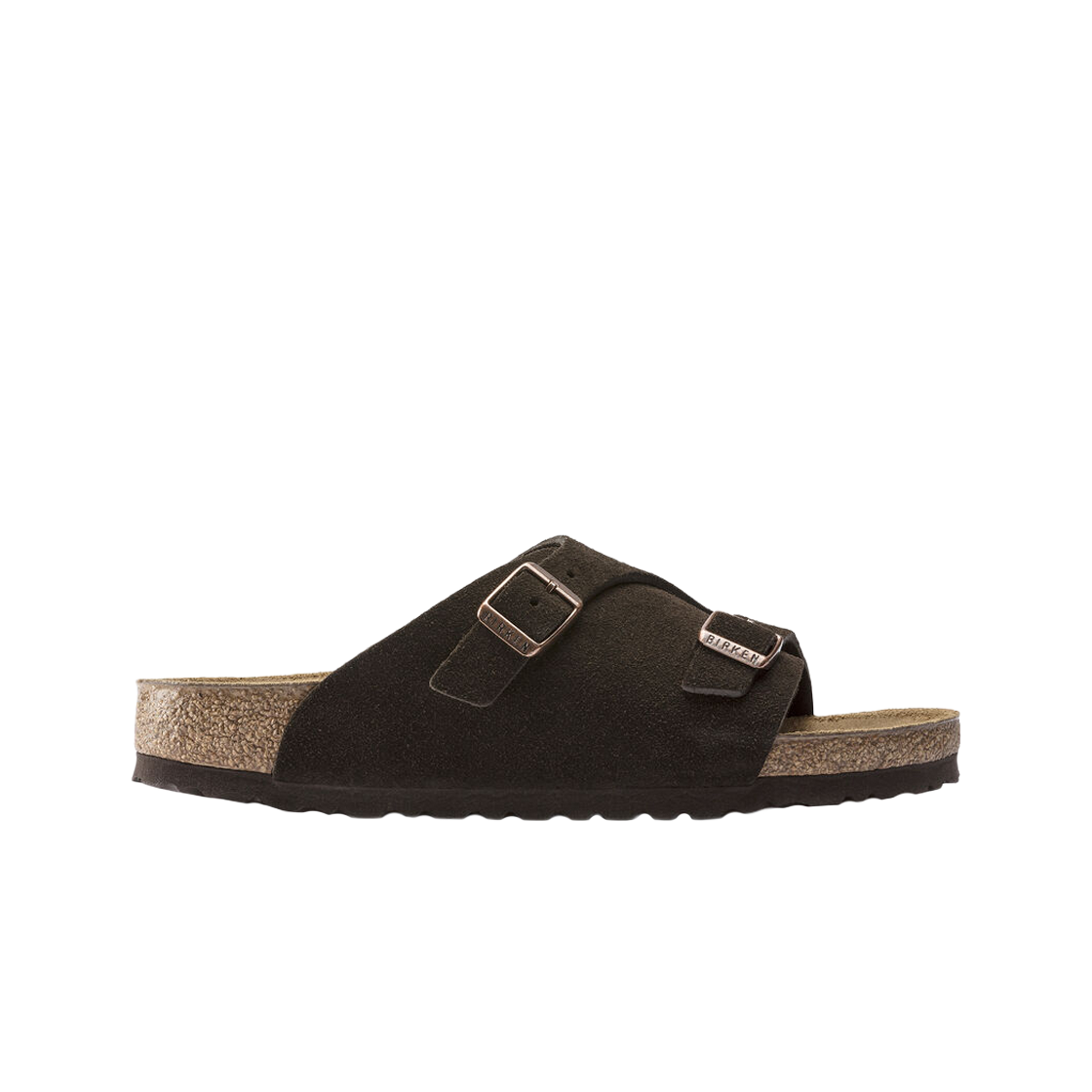 버켄스탁 취리히 스웨이드 레더 모카 - 레귤러(Birkenstock Zurich Suede Leather Mocca - Regular)