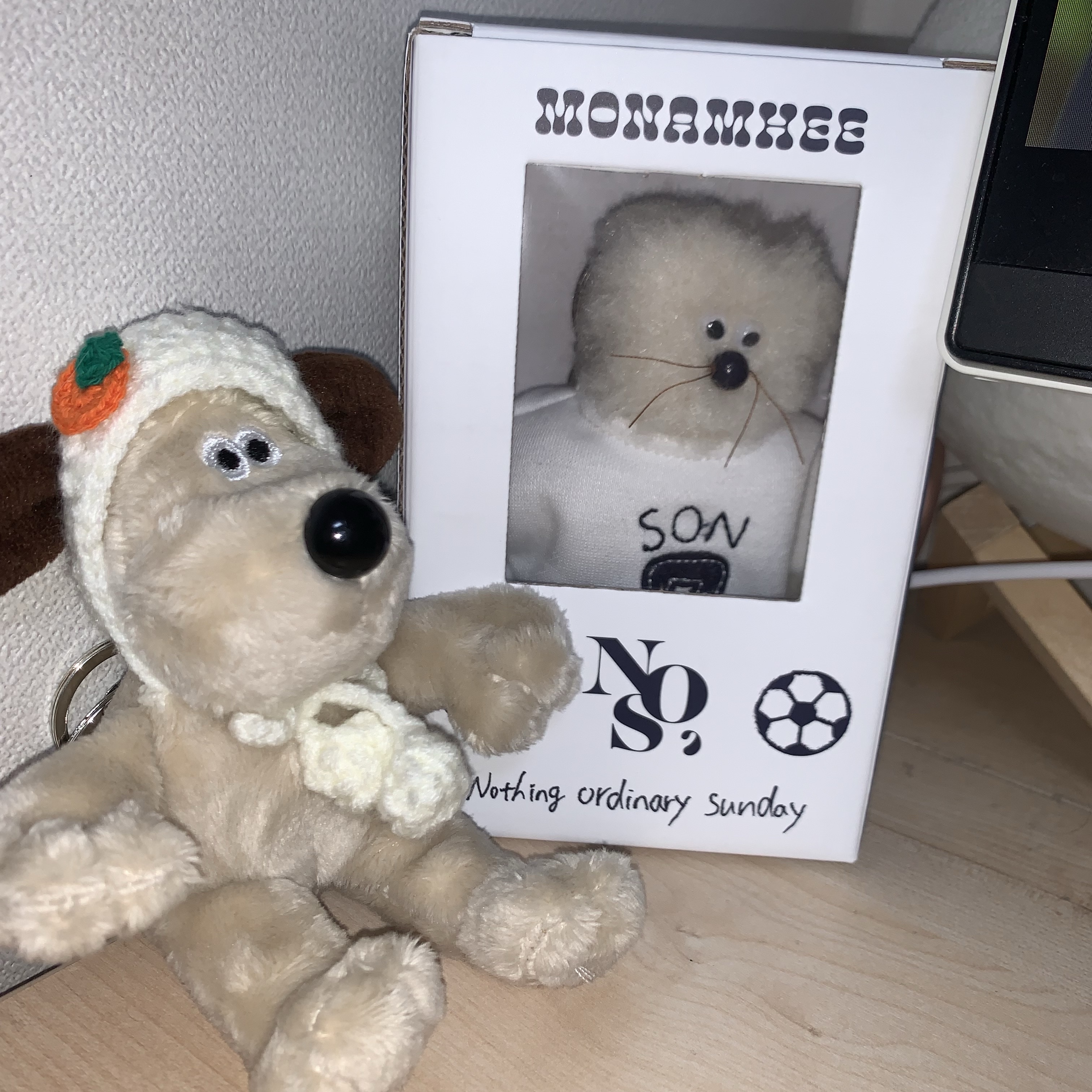 [예약 배송] NOS7 x Monamhee SON.hee Cream 착용 스타일