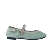 (W) Rockfishweatherwear Bella Mary Jane Flat Jade