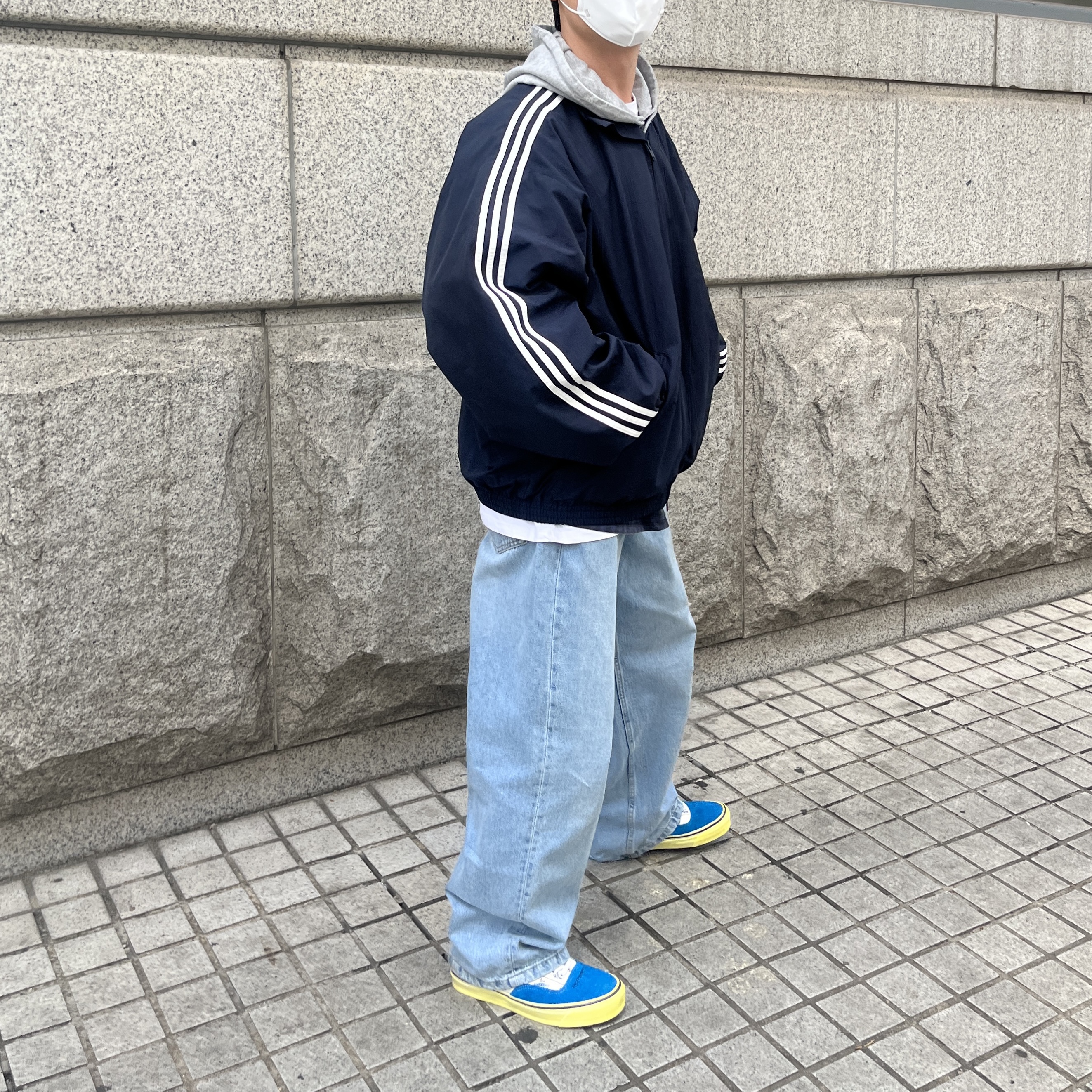 Vans x Liberaiders Era 95 DX True Blue 착용 스타일 - 2