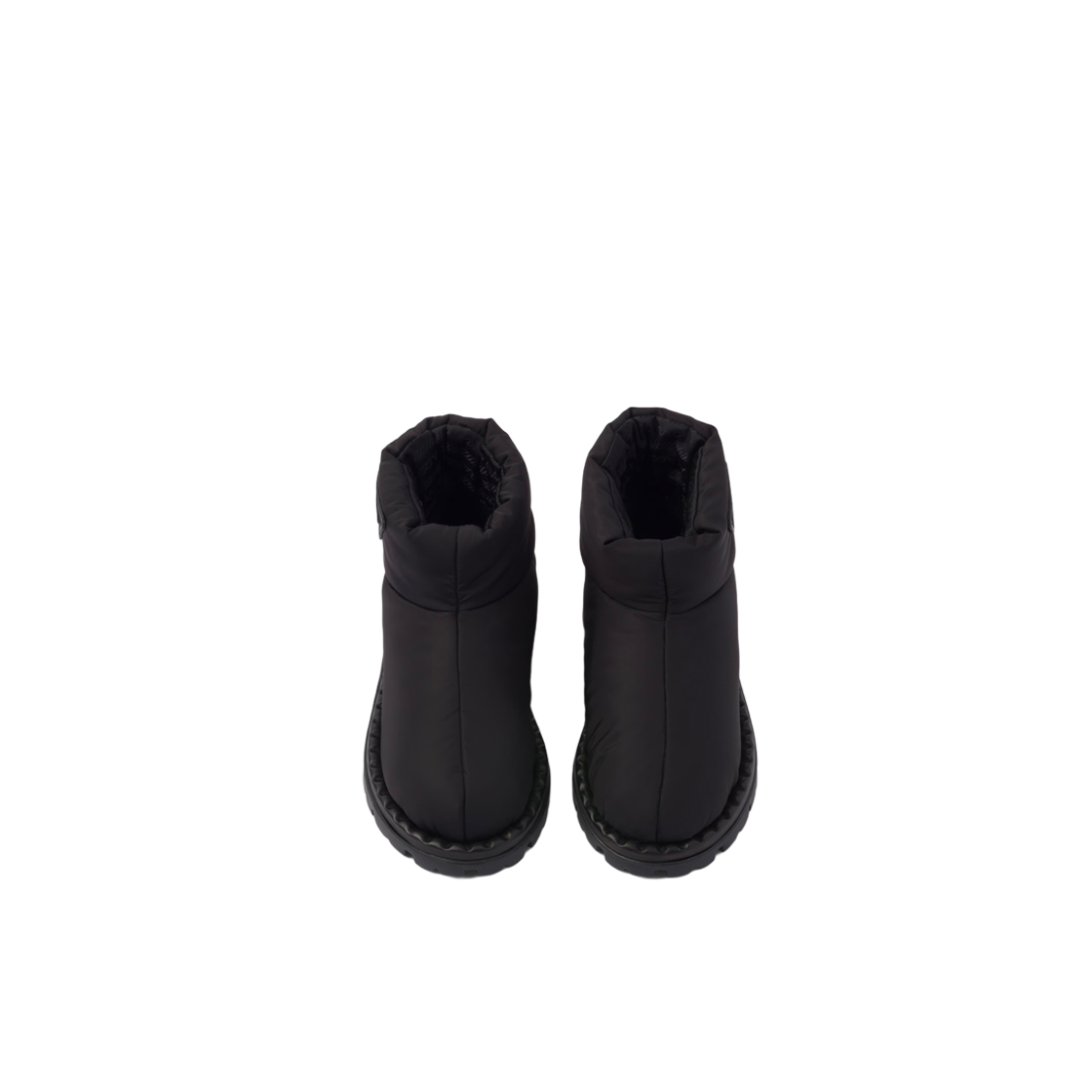 (W) 프라다 리나일론 부티 블랙((W) Prada Re-Nylon Booties Black) - 2