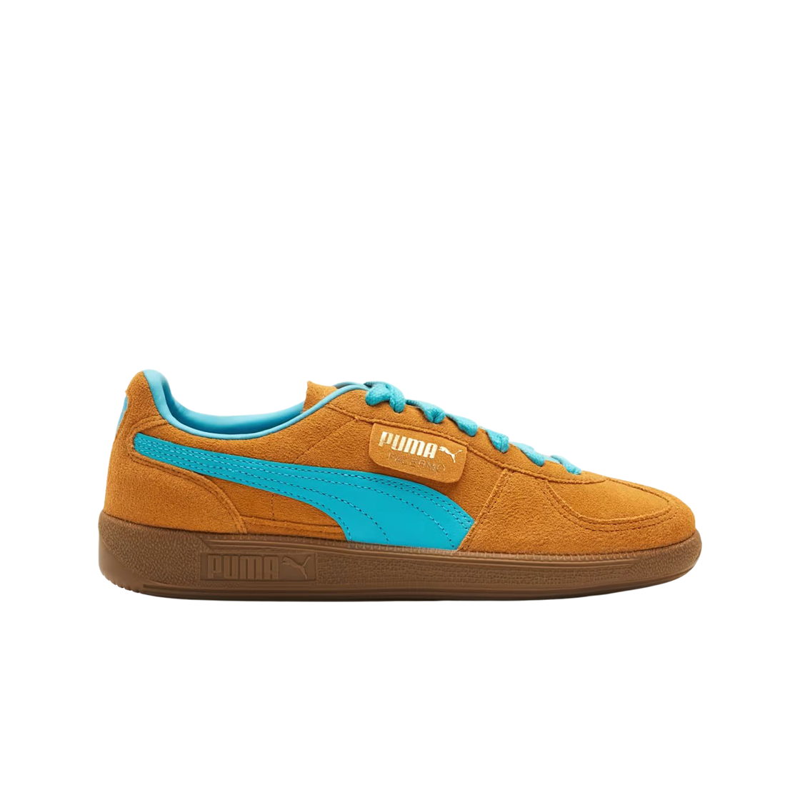푸마 팔레르모 다크 체다 브라이트 아쿠아(Puma Palermo Dark Cheddar Bright Aqua)