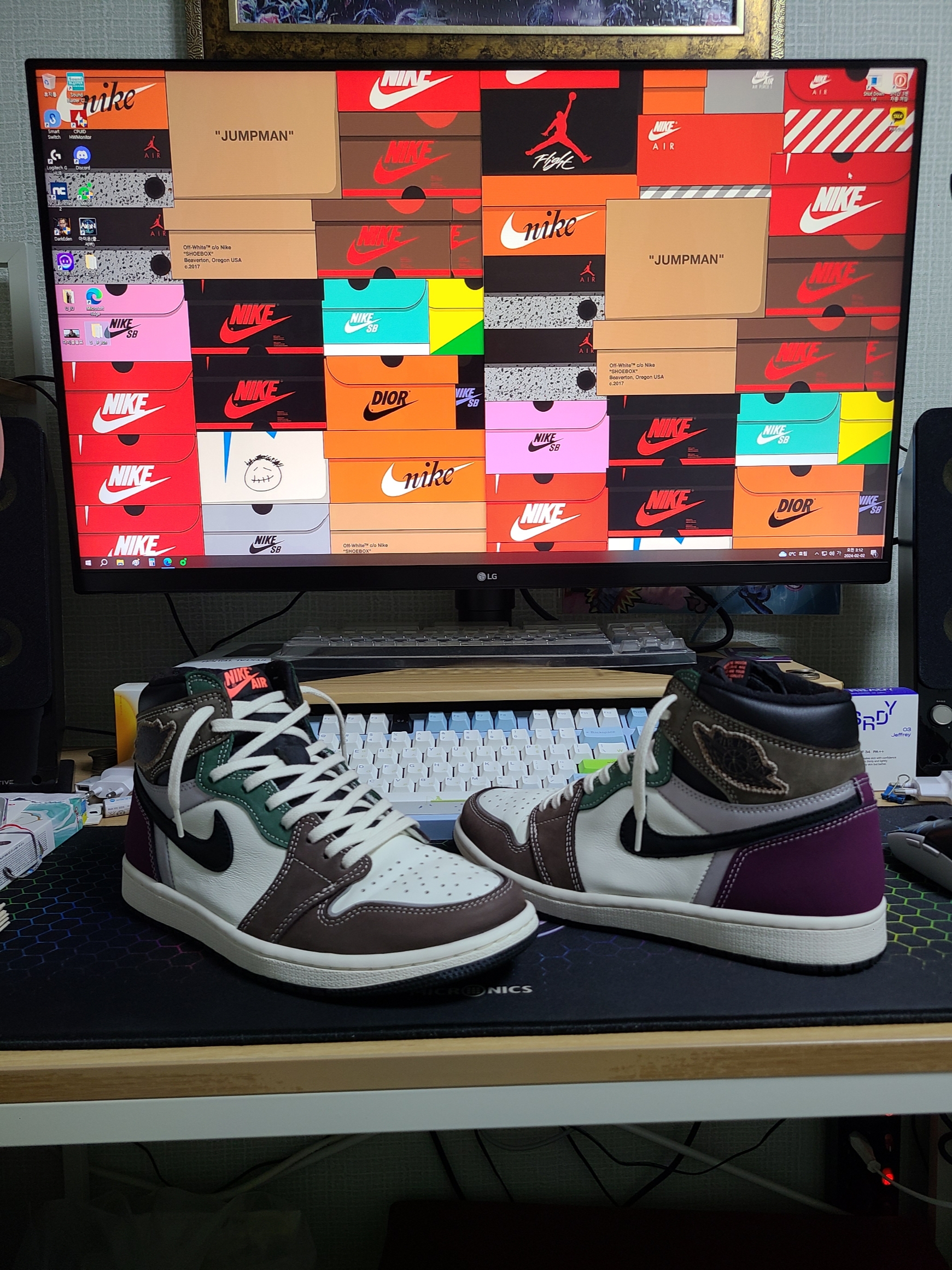 Jordan 1 Retro High OG Craft 착용 스타일 - 7