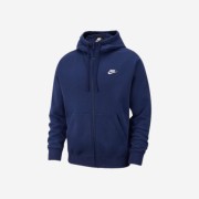 Nike NSW Club Fleece Full Zip Hoodie Midnight Navy - US/EU